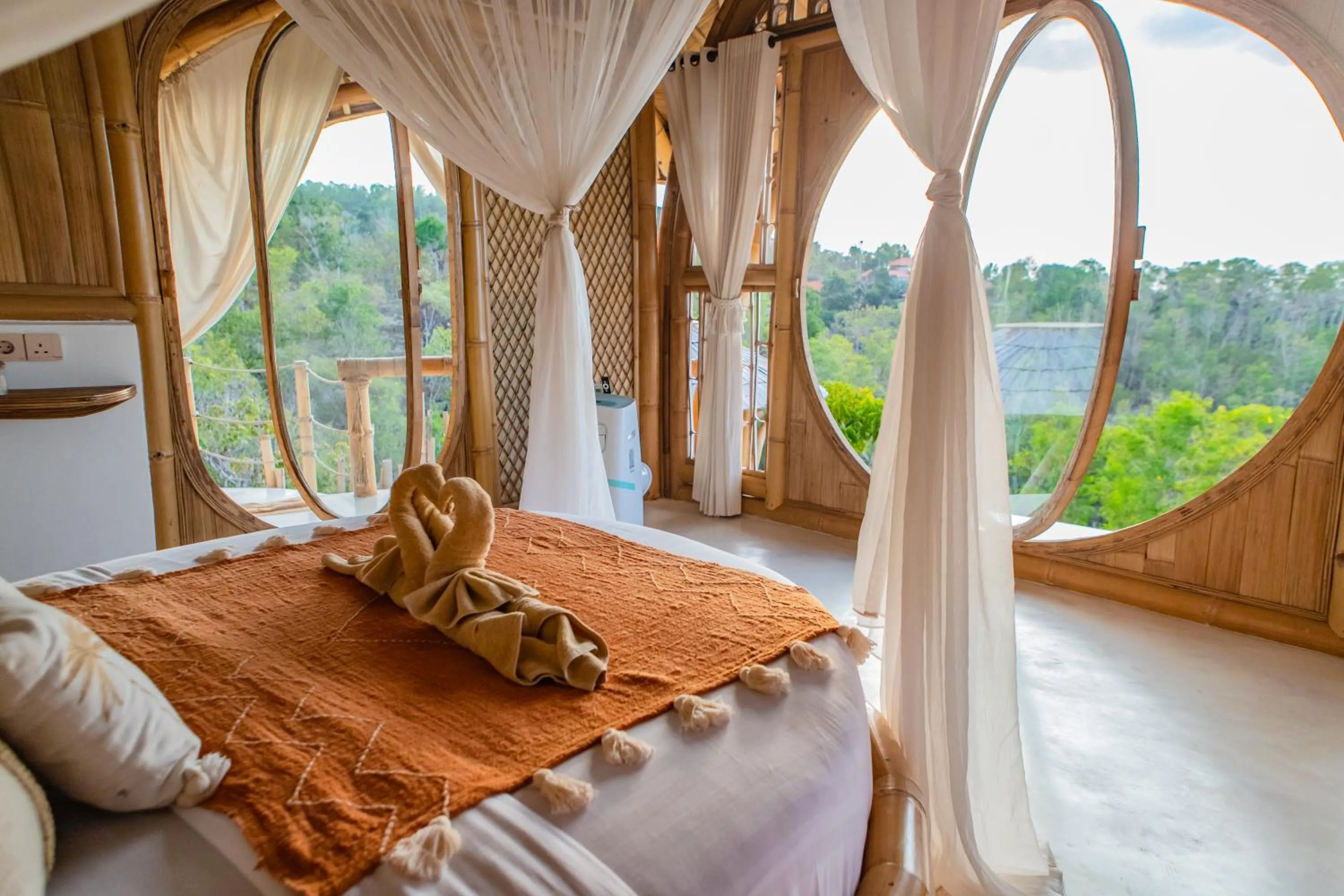 View (from property/room), Bed in Camanta Penida - Adult Only