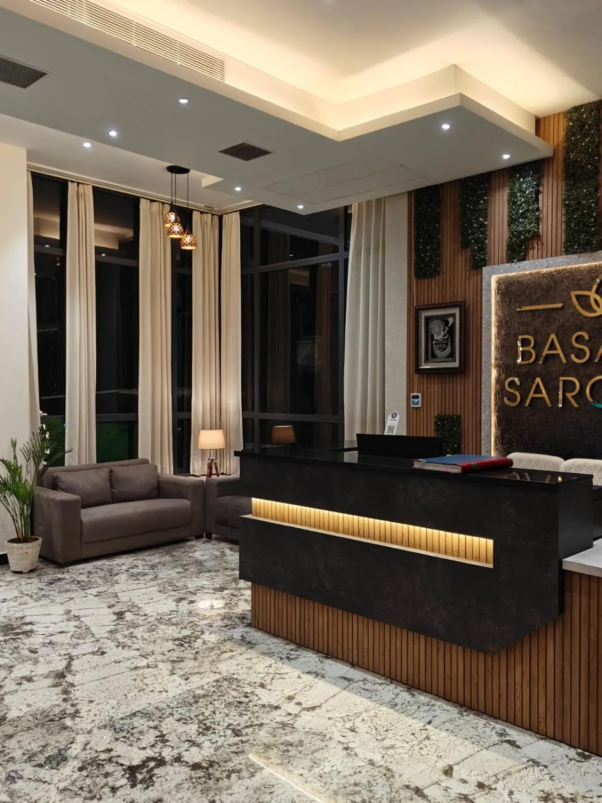 Lobby or reception in Hotel Basant Sarovar