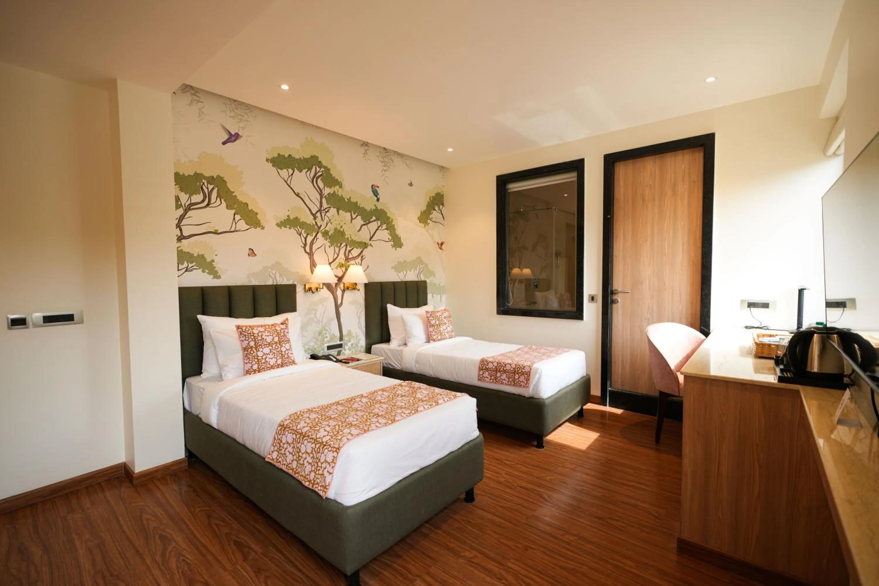 Deluxe Twin Room in The LIV Hotel Jaipur A City Center Boutique Hotel & Experiential Hub