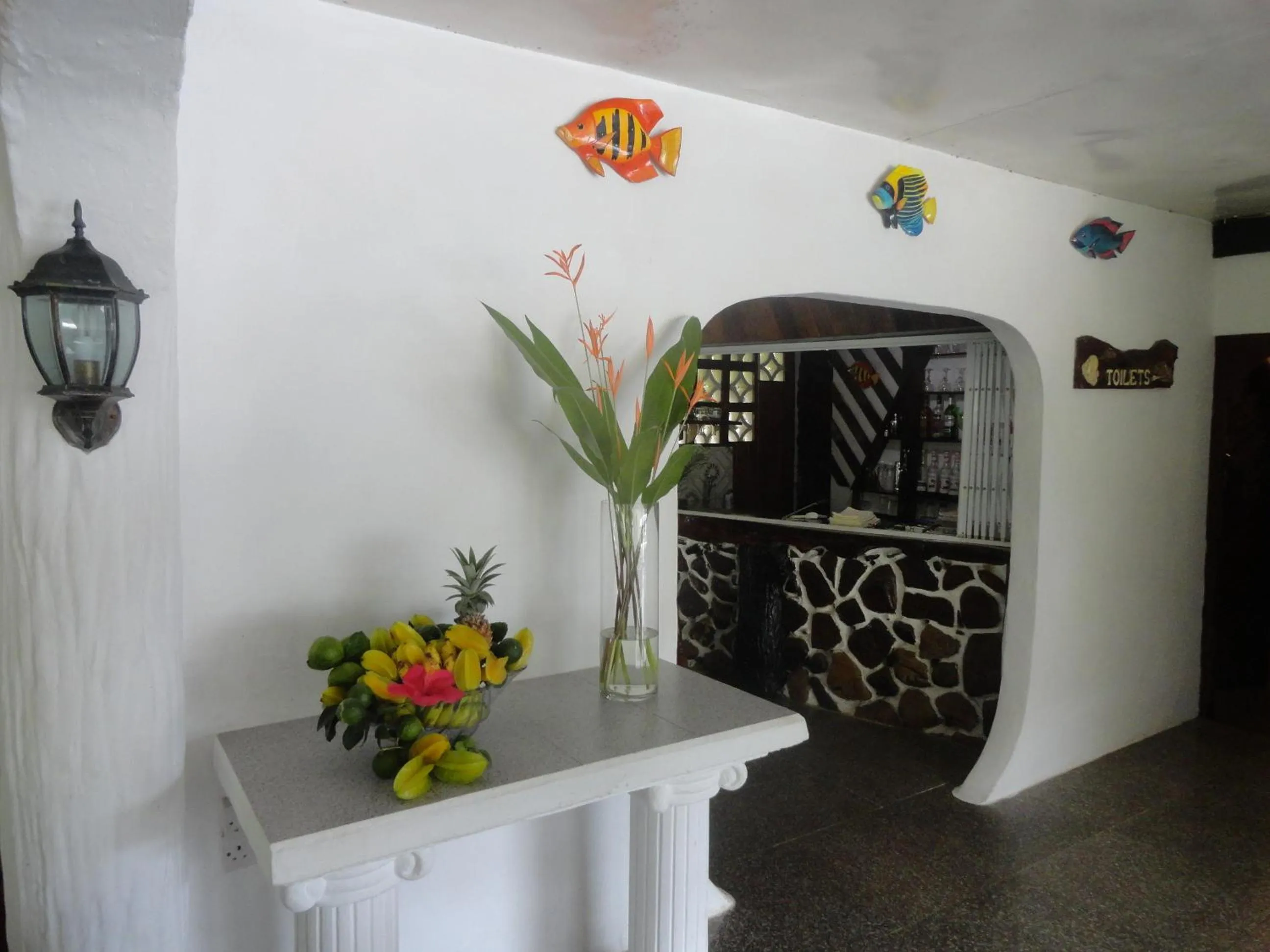 Decorative detail in Lazare Picault Hotel