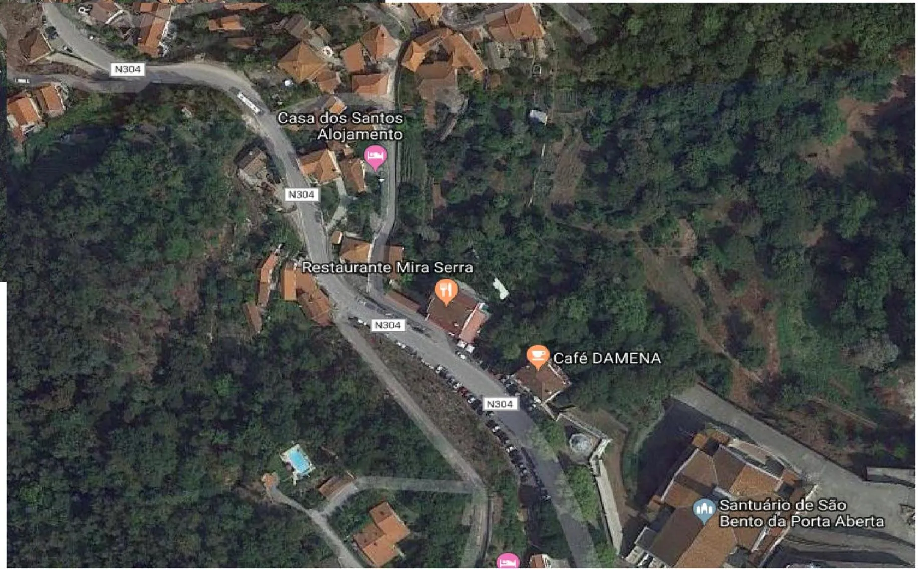 Bird's eye view in Casa Dos Santos Alojamento - Guest House