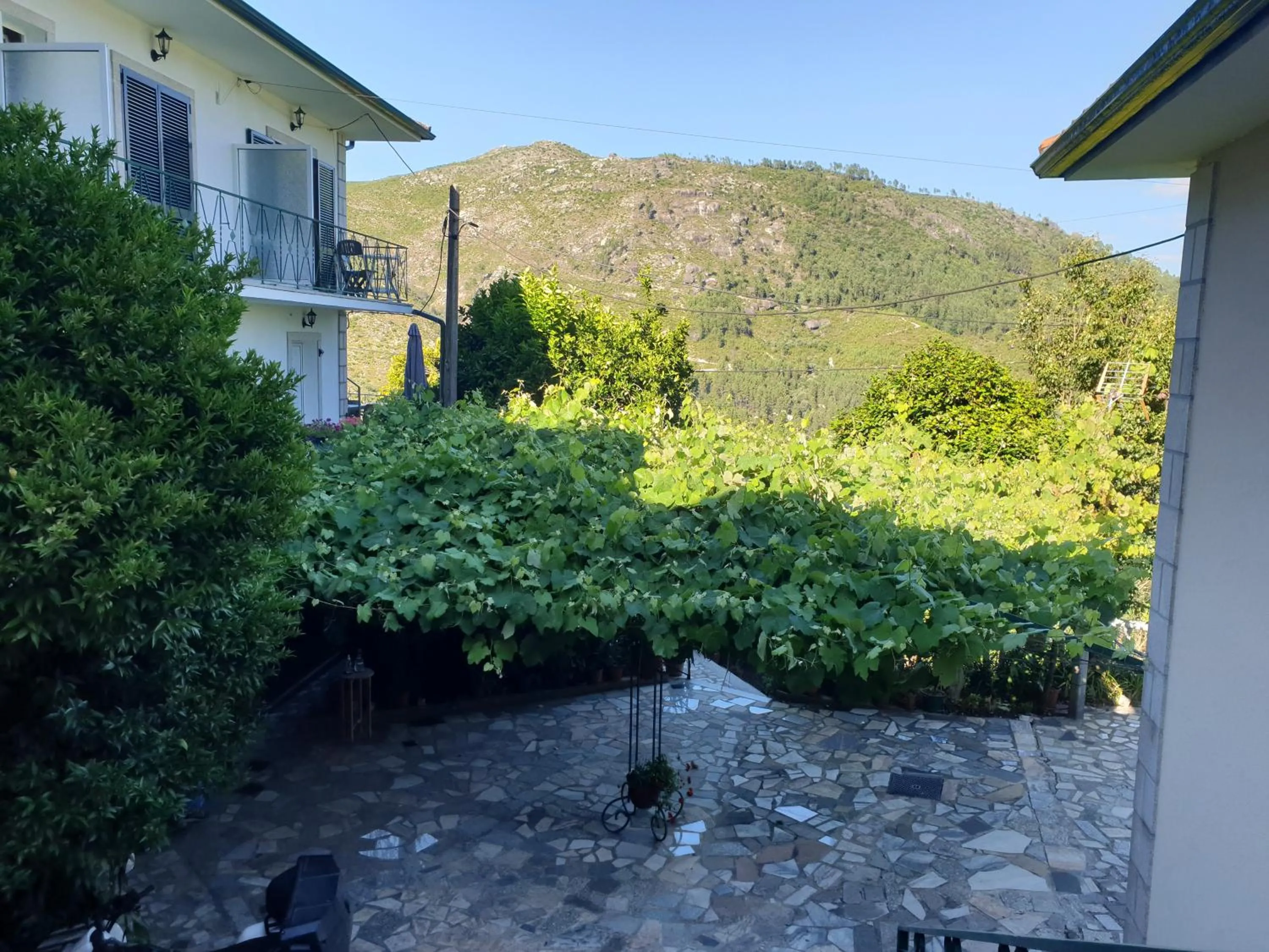 Patio in Casa Dos Santos Alojamento - Guest House