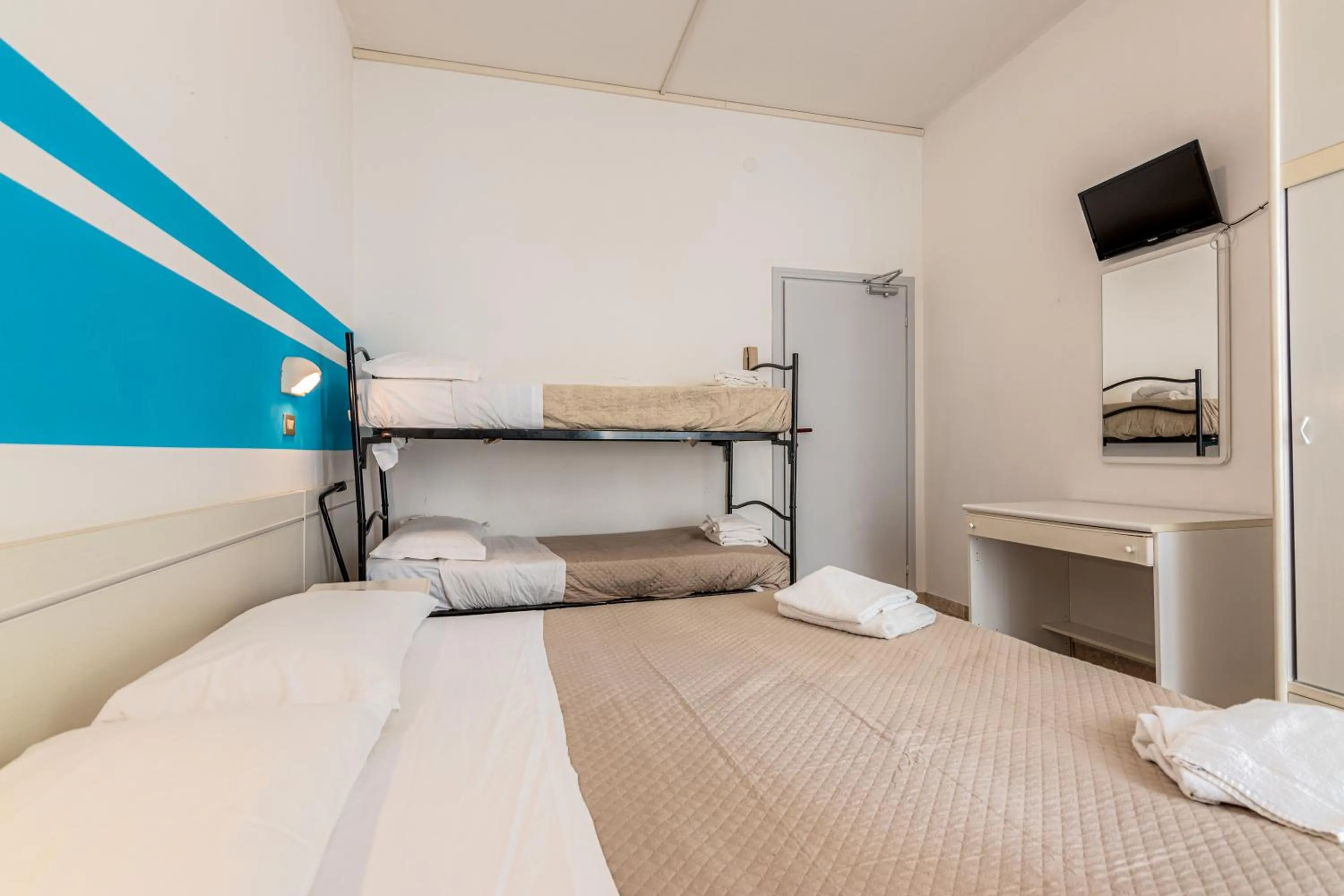 Bed in Hotel Serafini