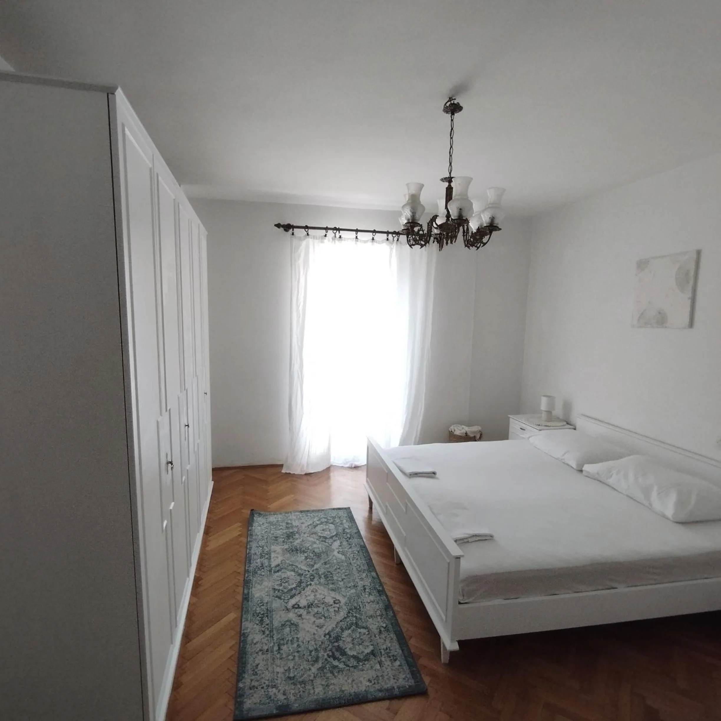 Bedroom, Bed in Apartment Školj
