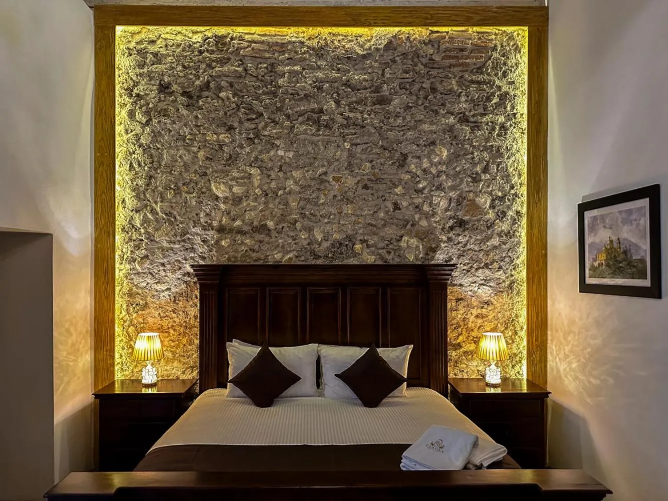 Bed in HOTEL BOUTIQUE CASONA 65