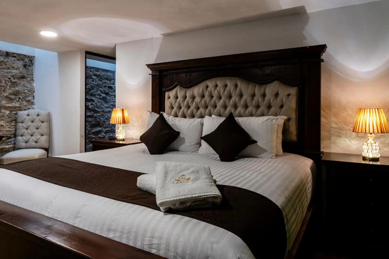 Bed in HOTEL BOUTIQUE CASONA 65