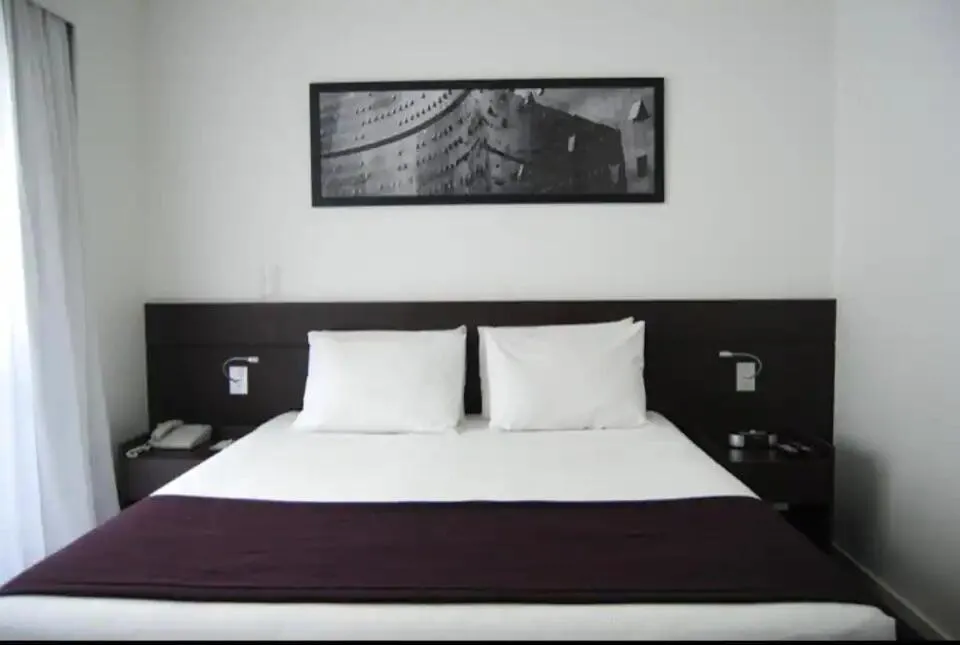 Bed in Apartamento Completo ao lado da lagoa da Pampulha