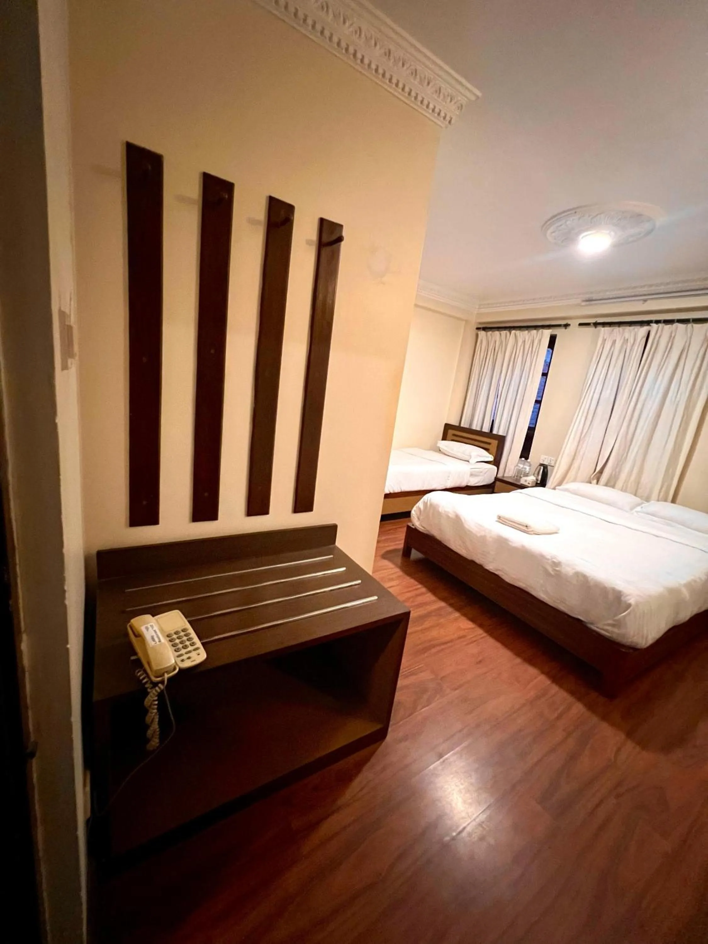 Bed in Taleju Grand Hotel