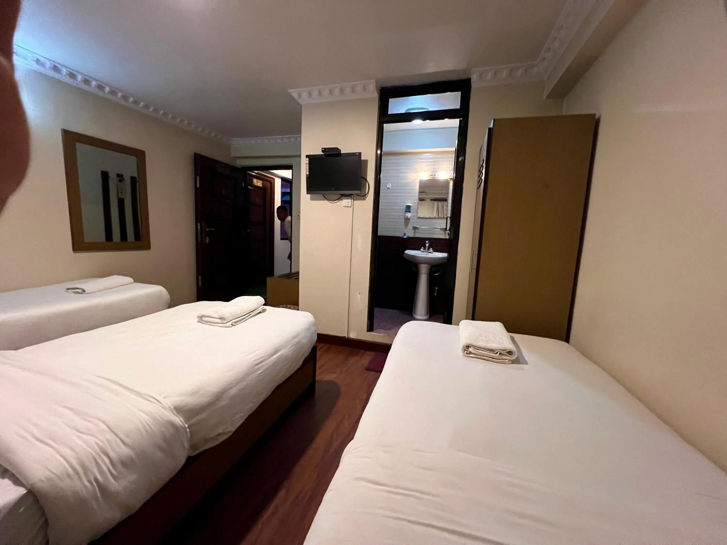 Bed in Taleju Grand Hotel