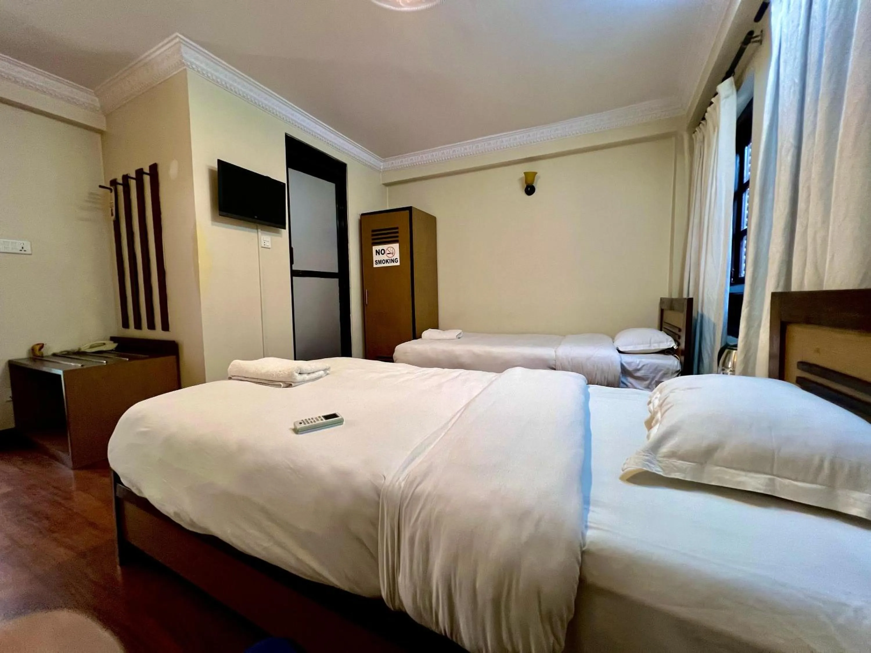 Bed in Taleju Grand Hotel