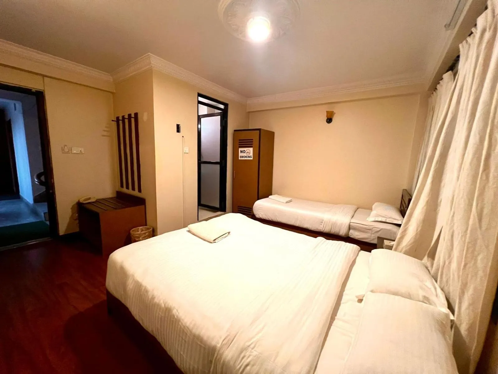 Bed in Taleju Grand Hotel