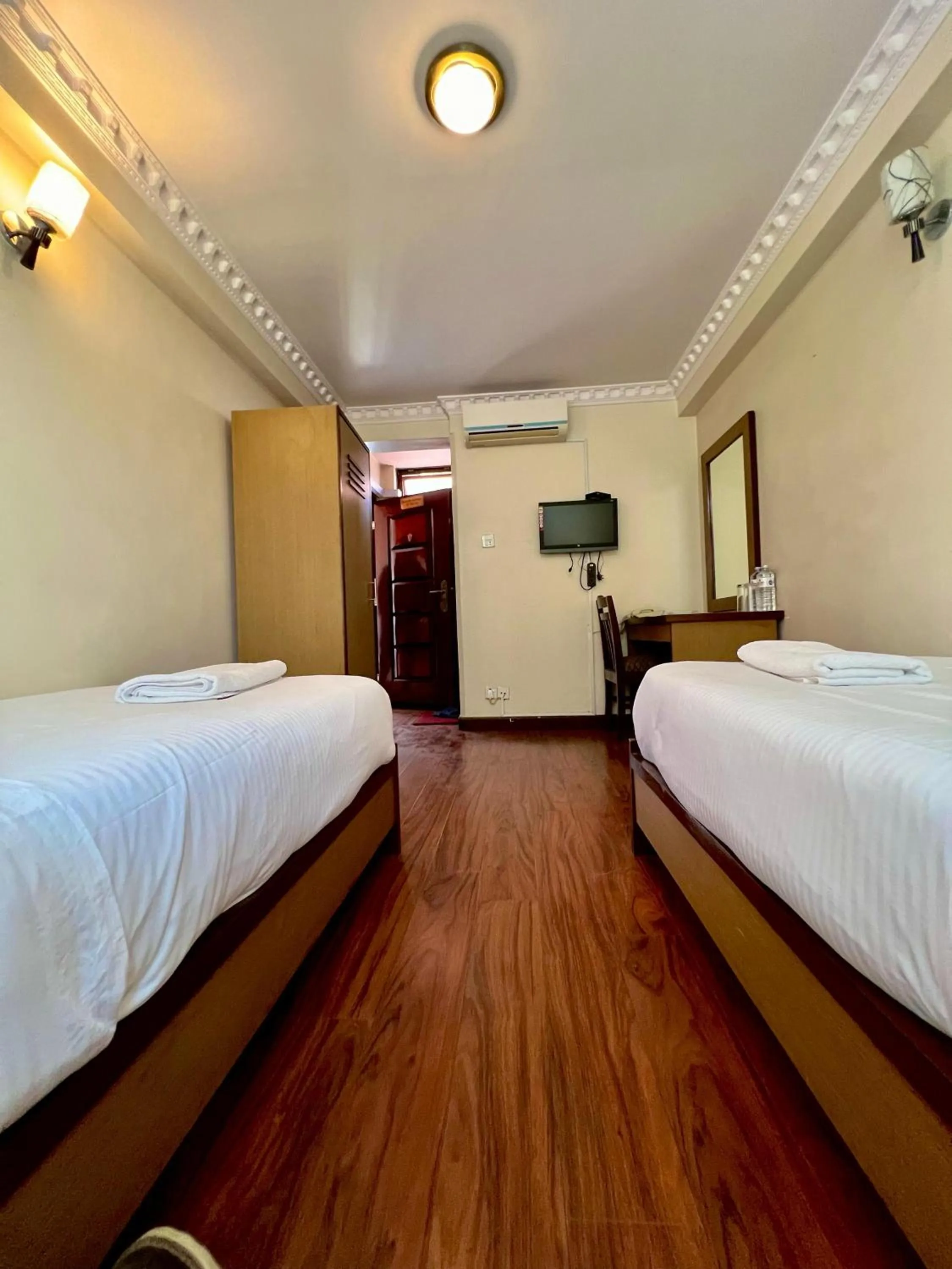 Bed in Taleju Grand Hotel