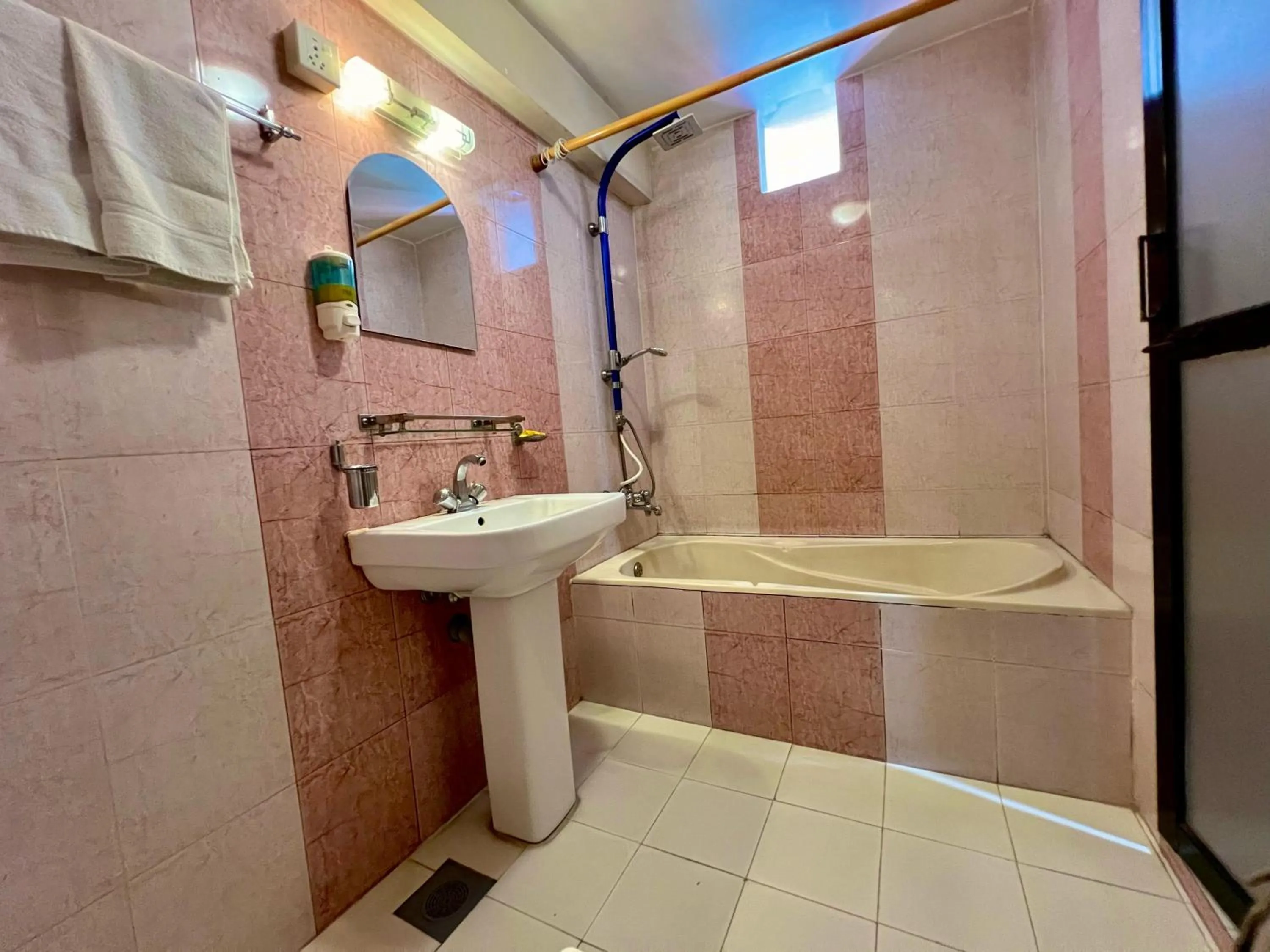 Shower in Taleju Grand Hotel