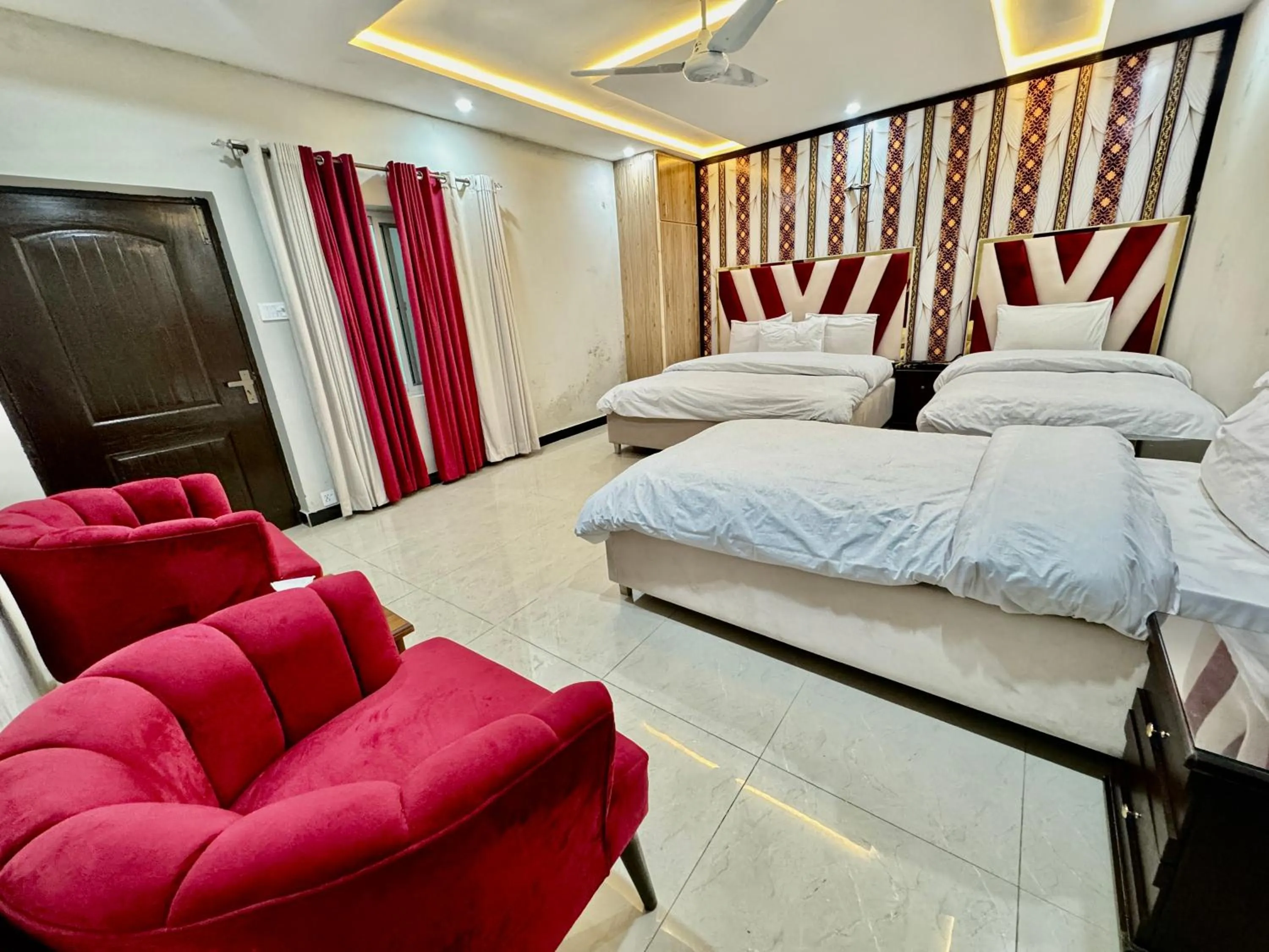 Bedroom, Bed in Millat Hotel G9-1