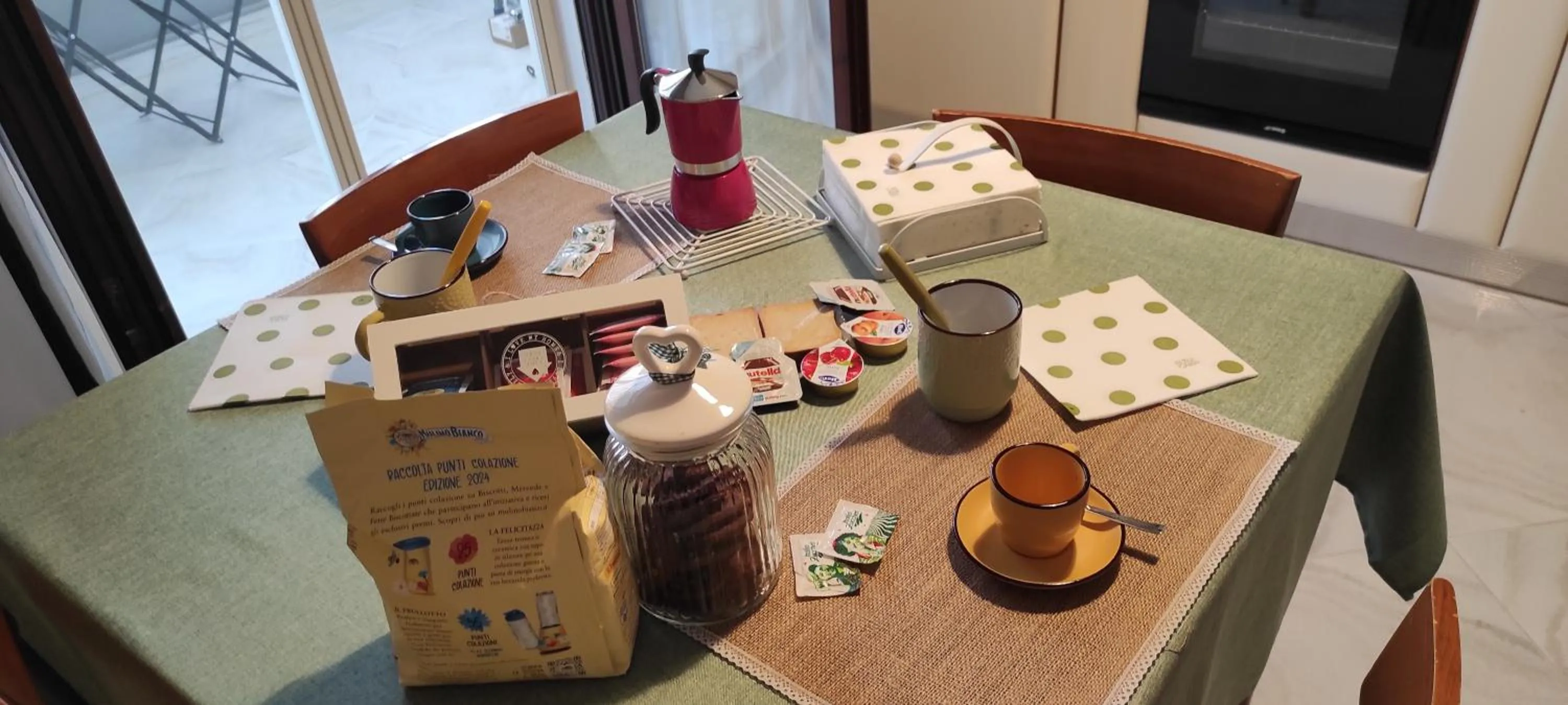 Italian breakfast in A casa di Chiara