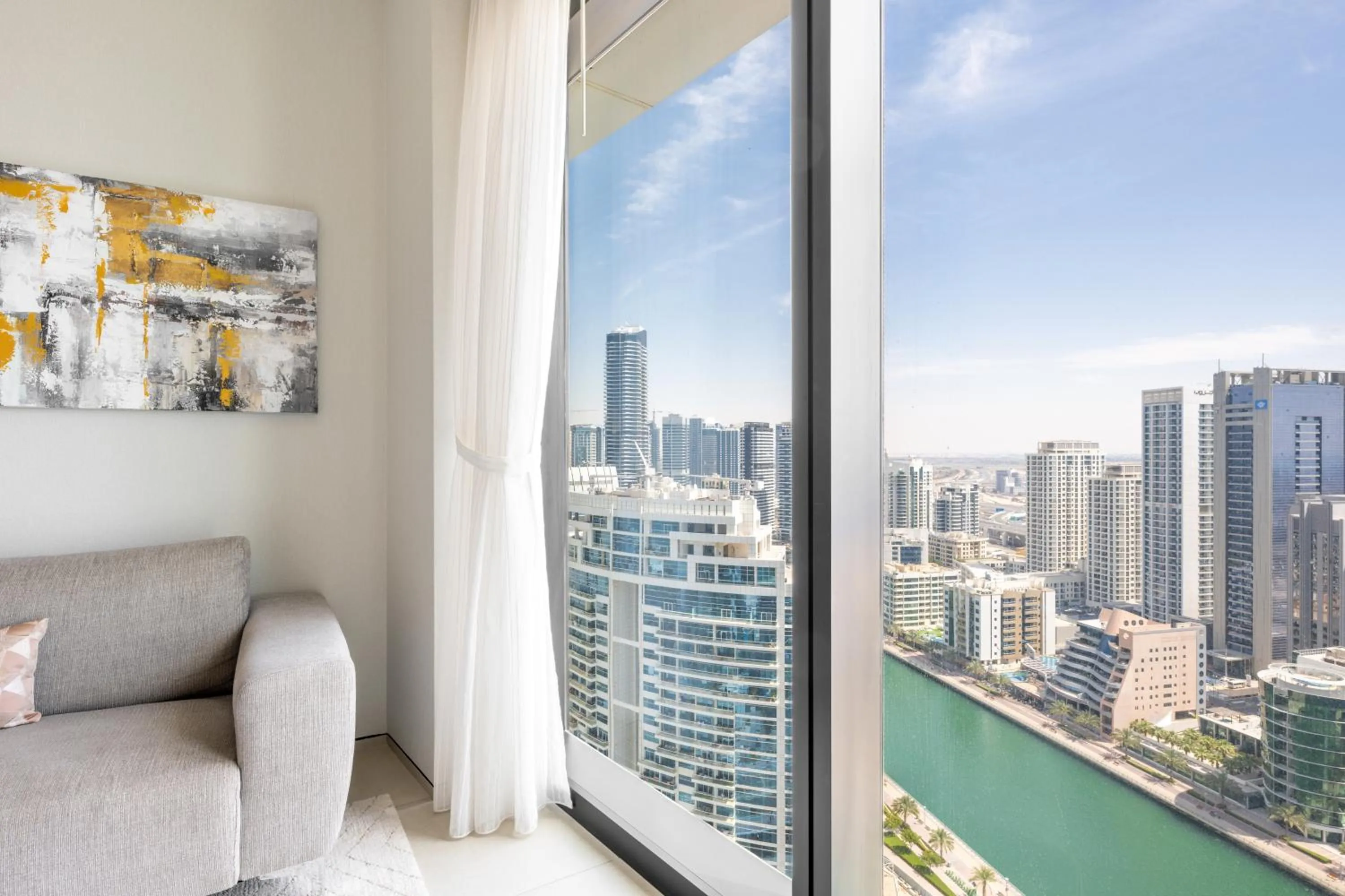 View (from property/room) in Jumeirah Gate Tower JBR 1BR Apartment