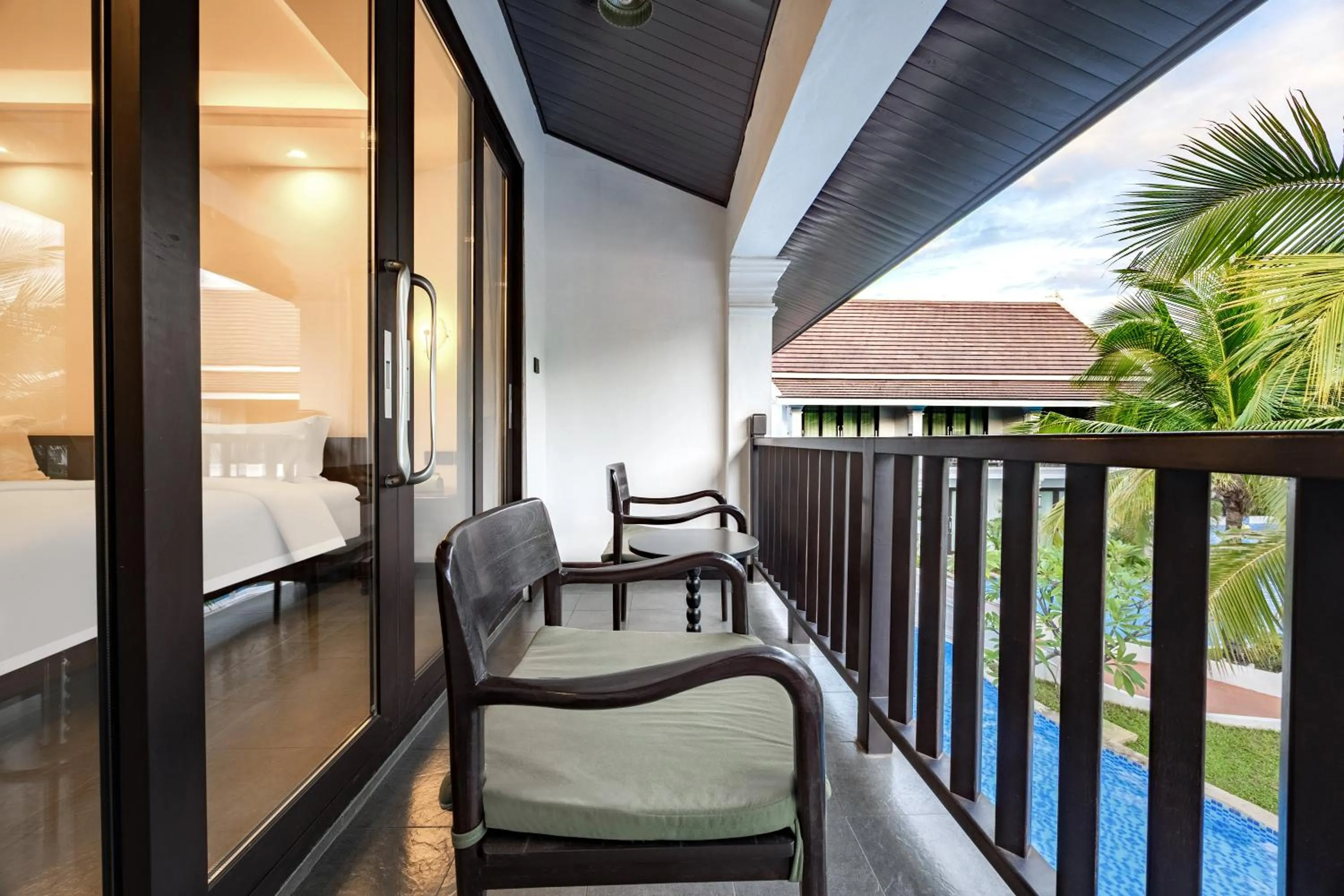 Balcony/Terrace in Manyo Hotel and Resort