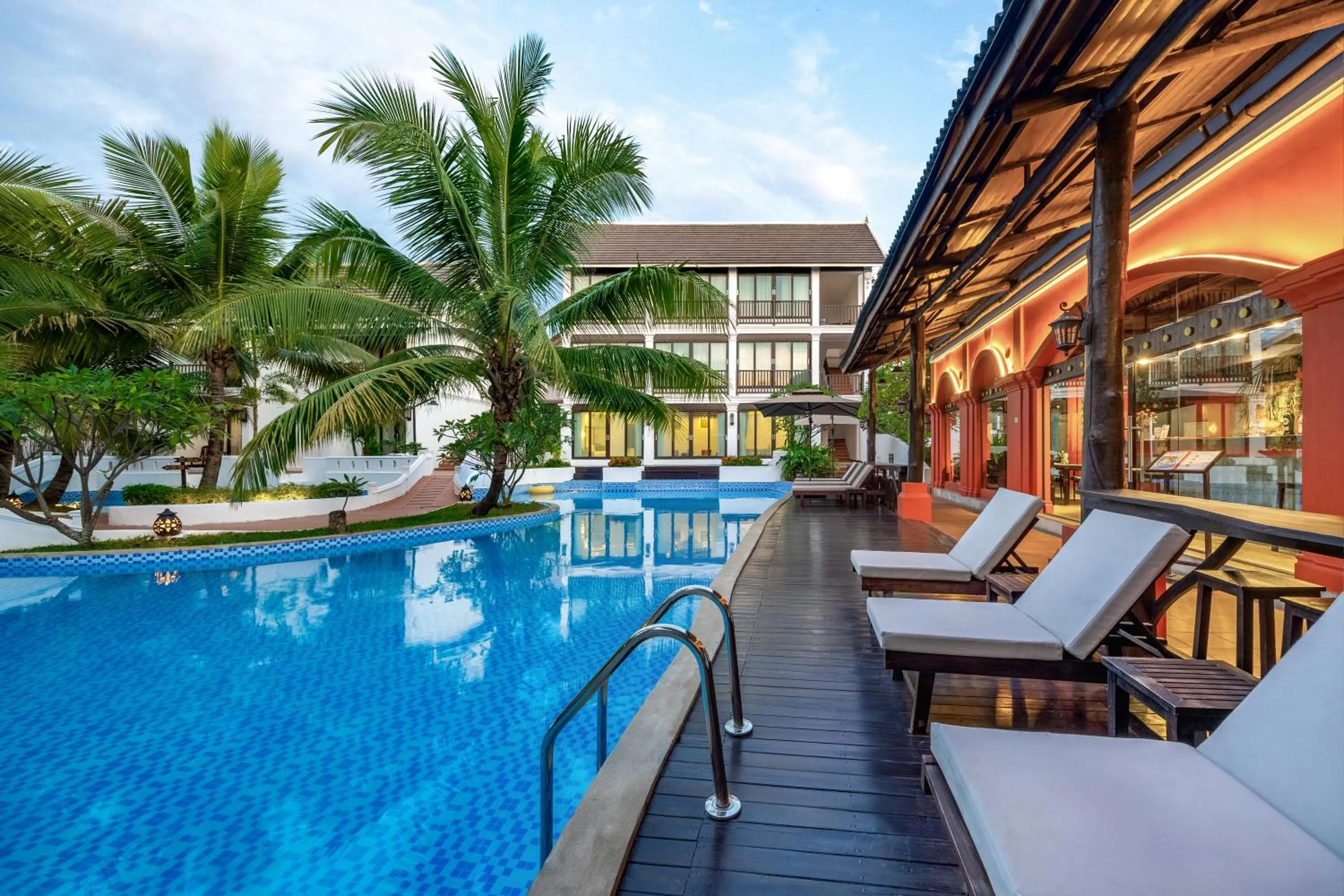 Pool view in Manyo Hotel and Resort