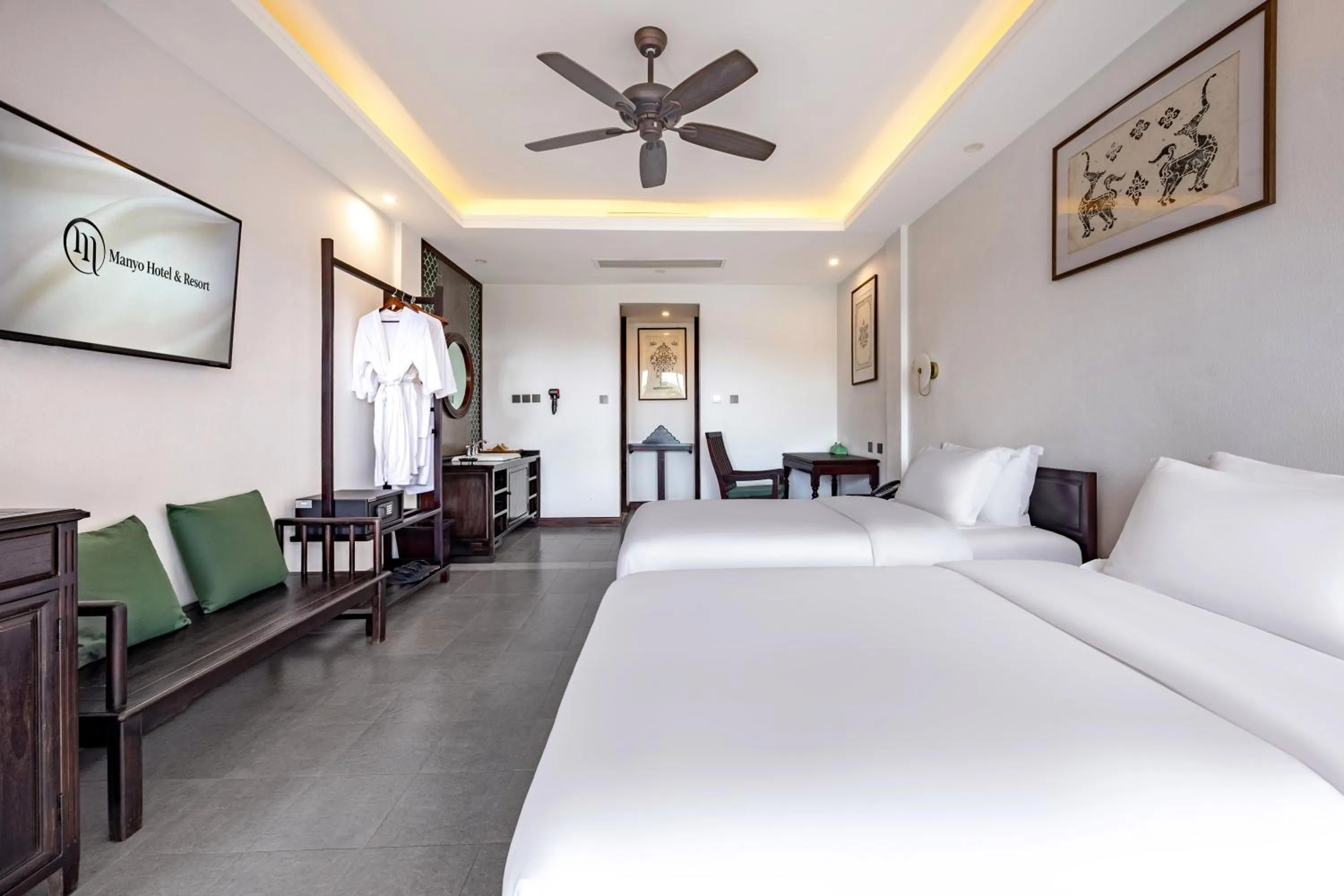 Bedroom, Bed in Manyo Hotel and Resort