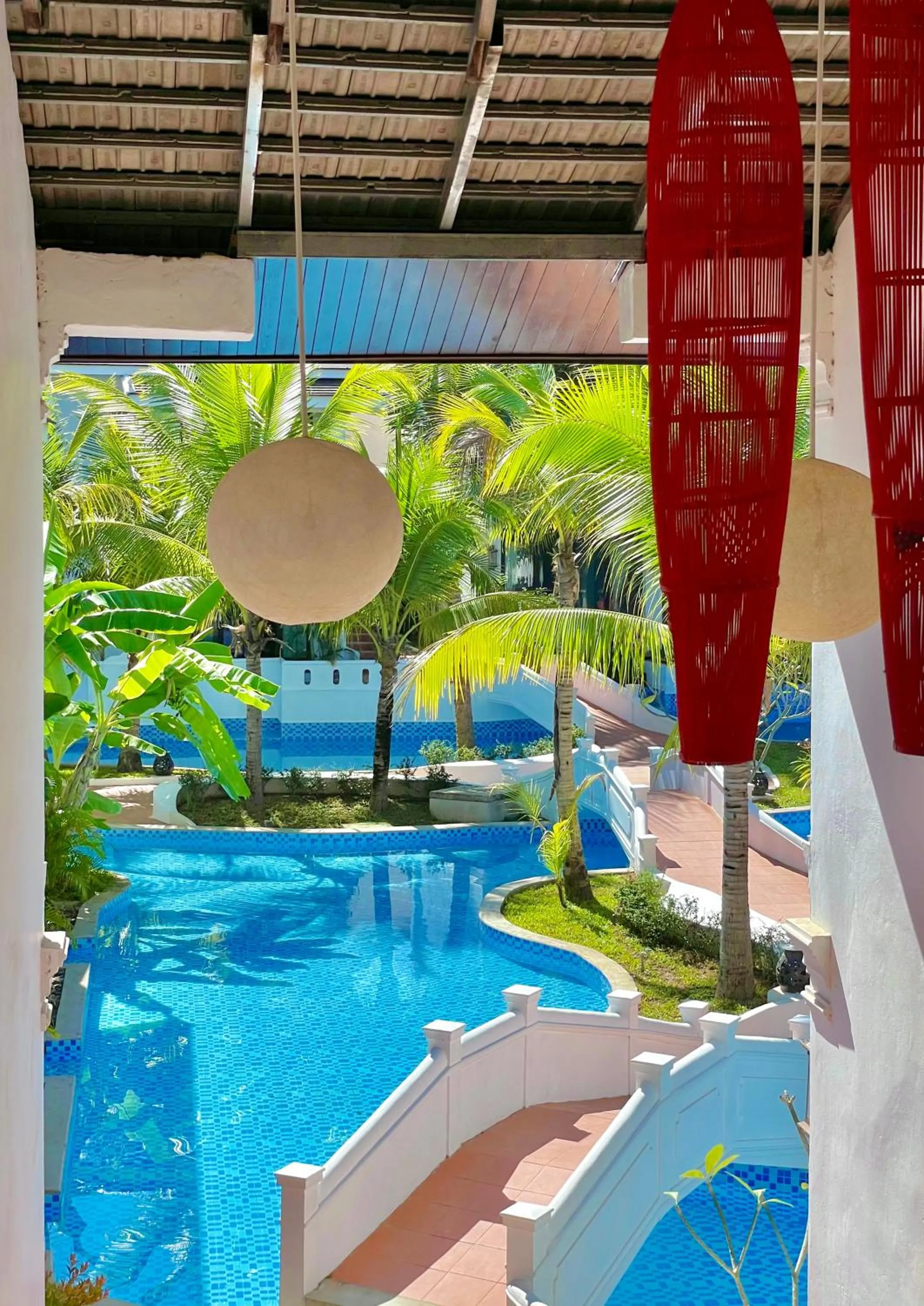 Pool view in Manyo Hotel and Resort