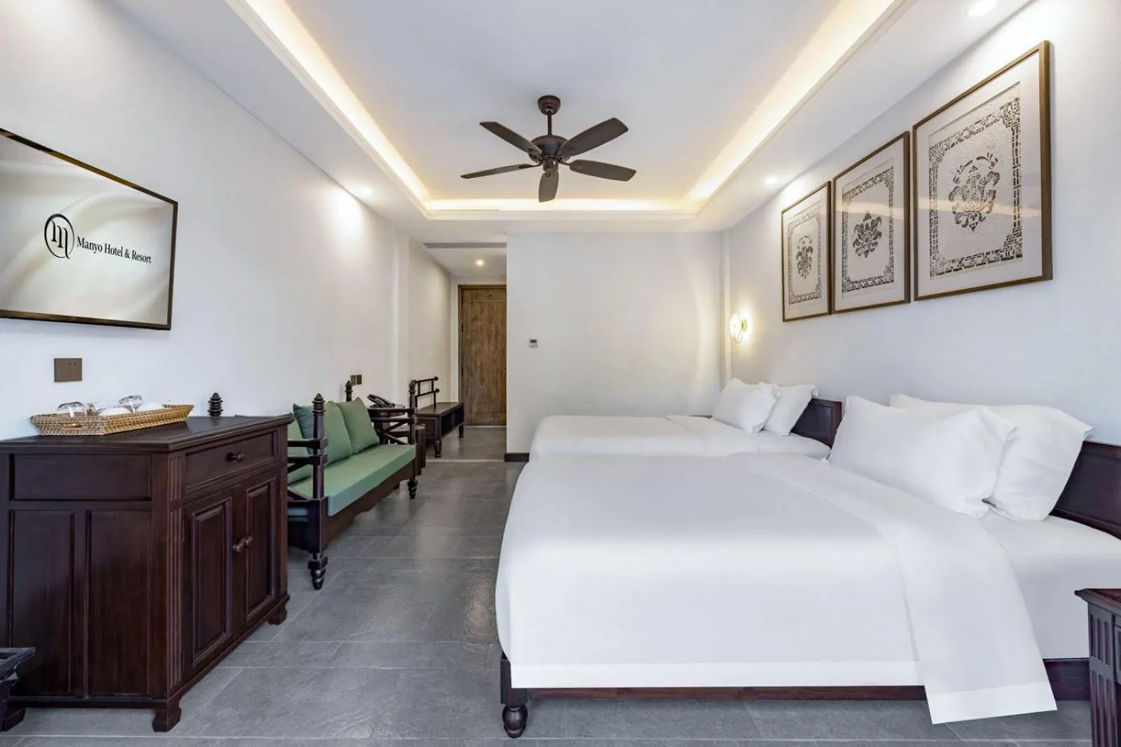 Bedroom, Bed in Manyo Hotel and Resort