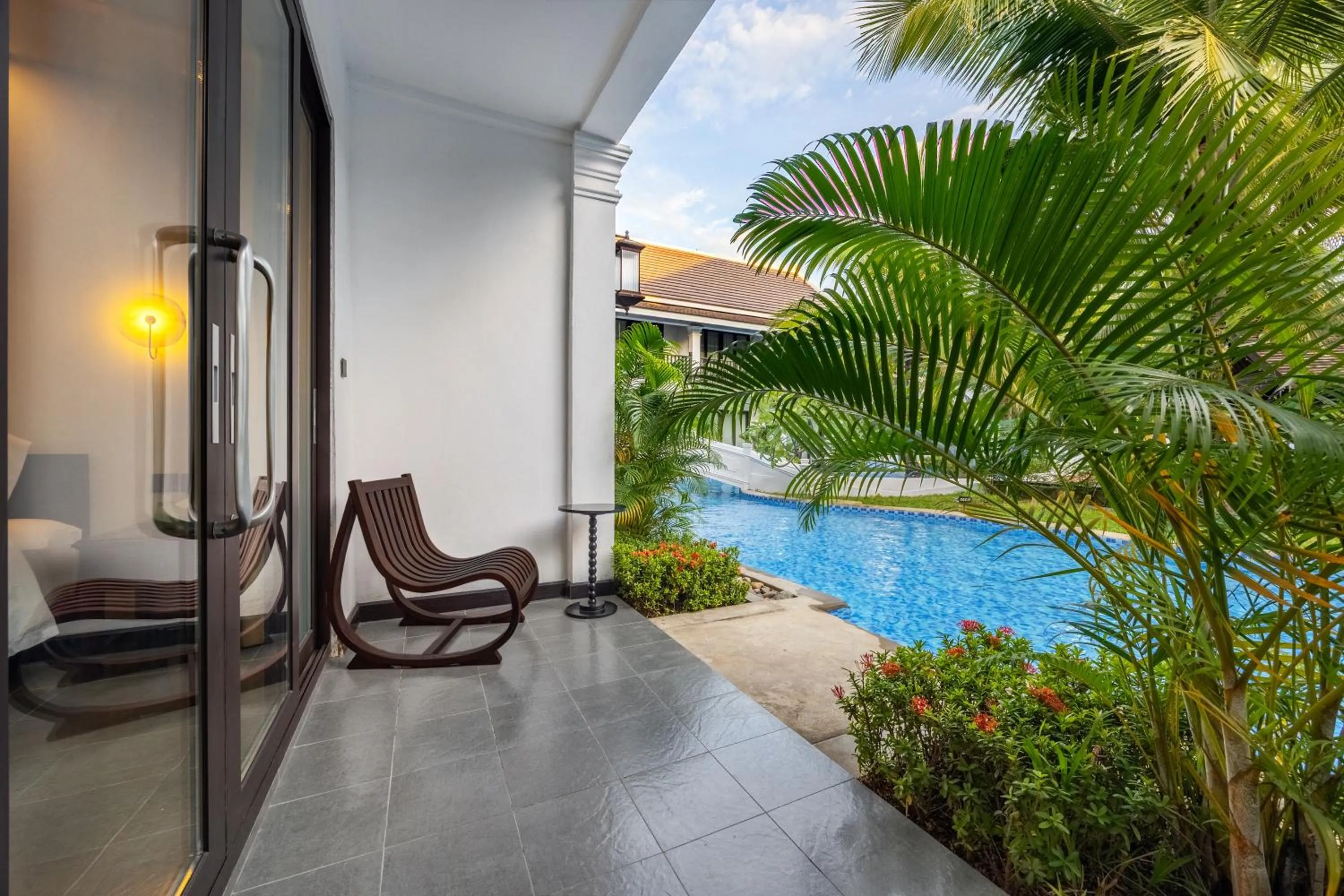 Pool view in Manyo Hotel and Resort