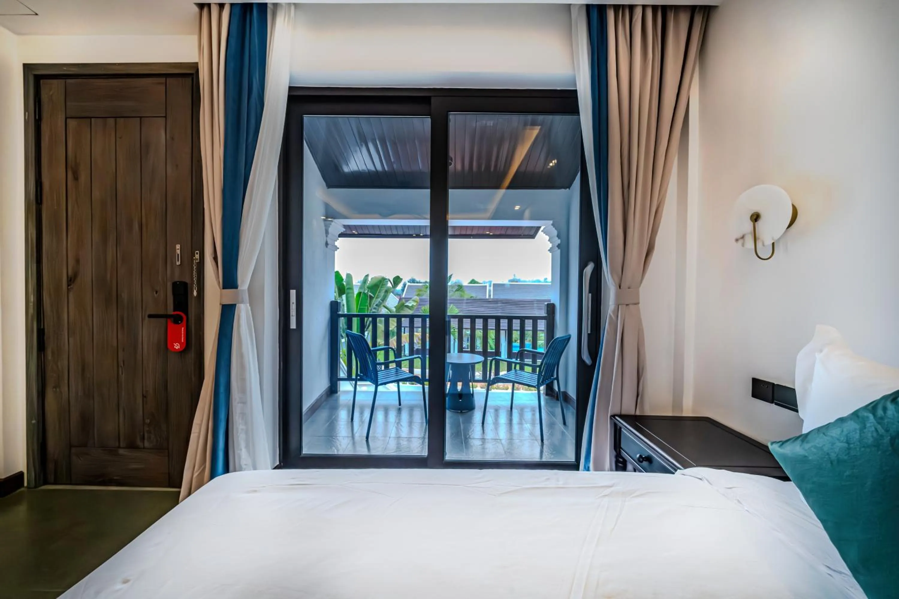 View (from property/room), Bed in Manyo Hotel and Resort