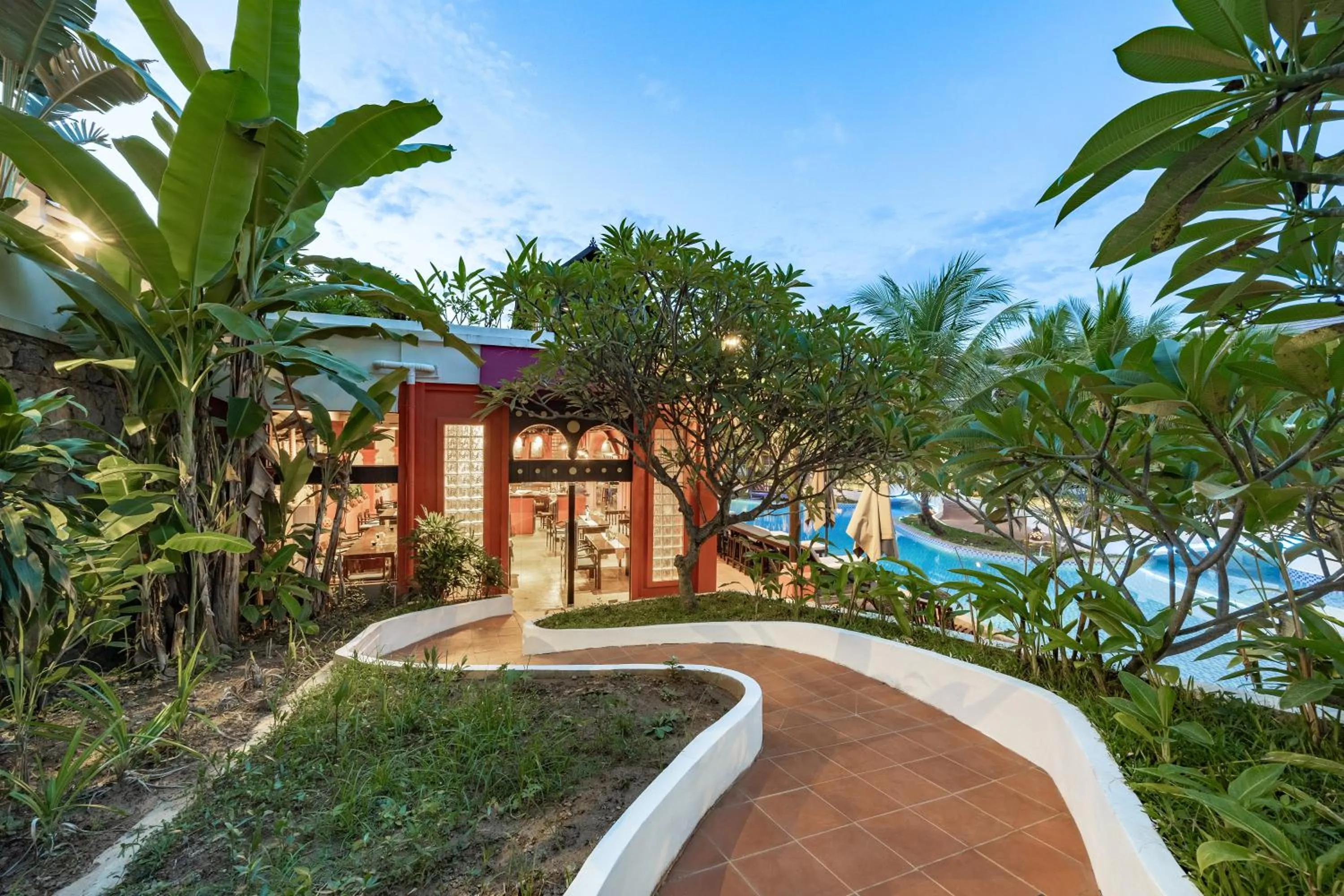 Garden view in Manyo Hotel and Resort