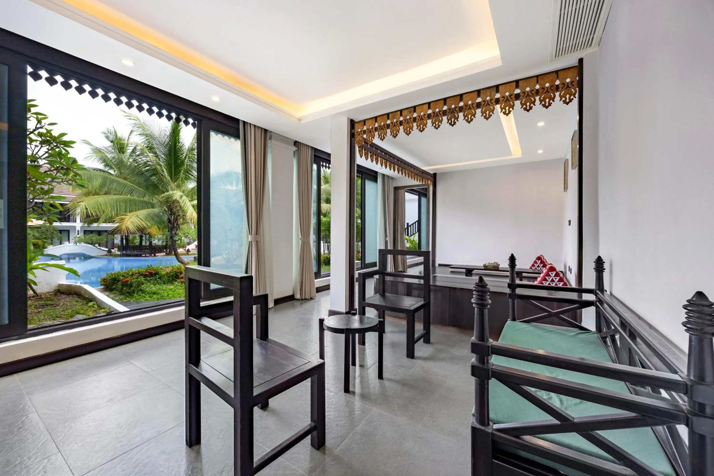 Living room in Manyo Hotel and Resort