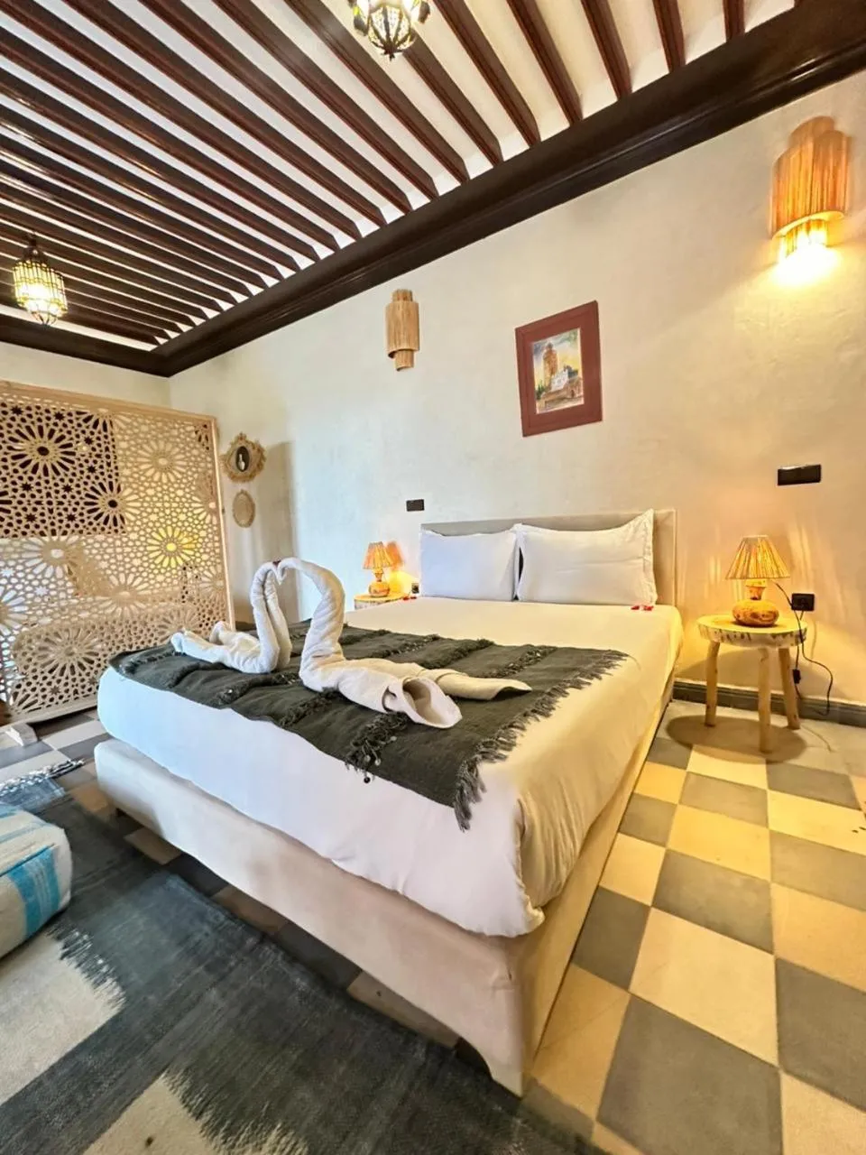 Photo of the whole room, Bed in Whisper Hotel