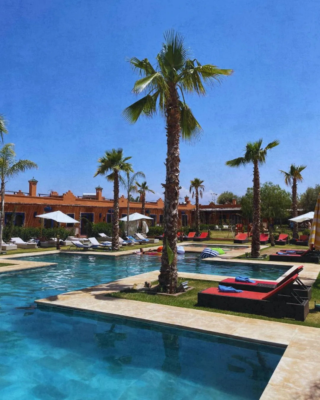 Pool view in Whisper Hotel