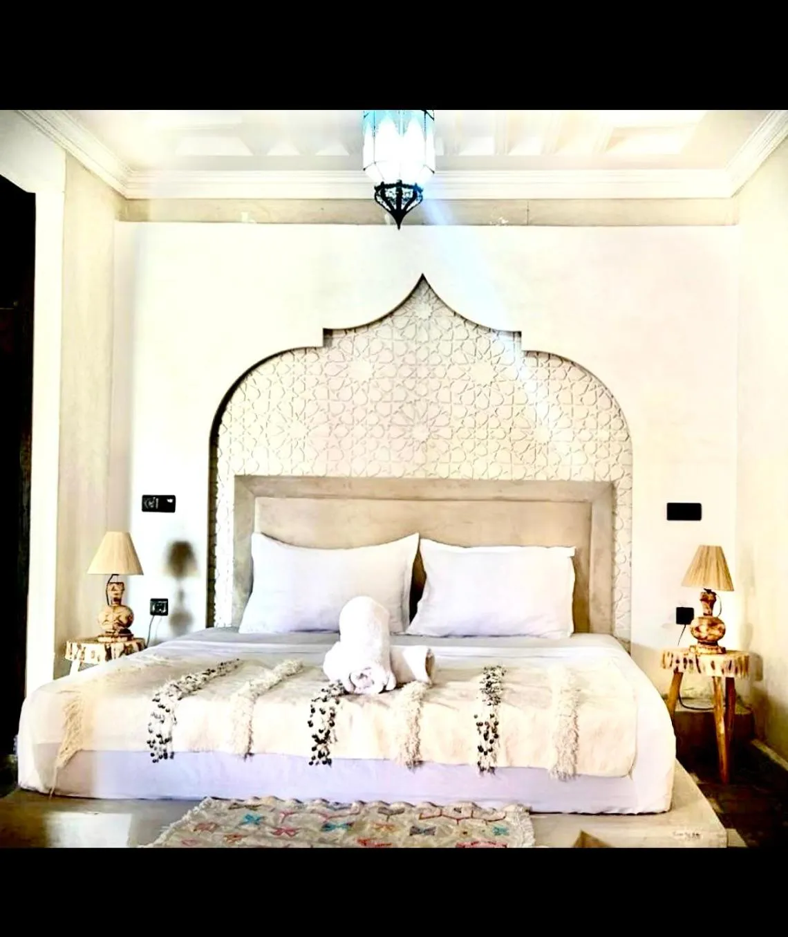 Bed in Whisper Hotel