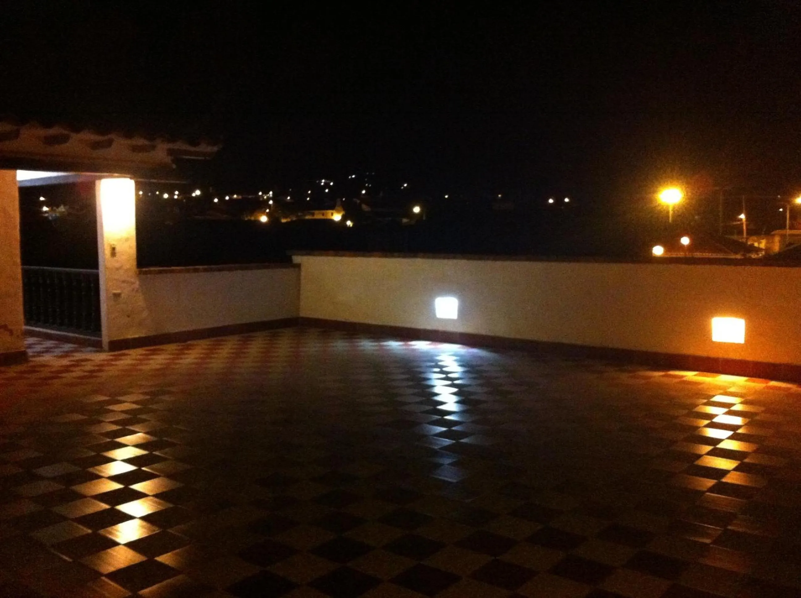 Night in Hotel Los Frayles