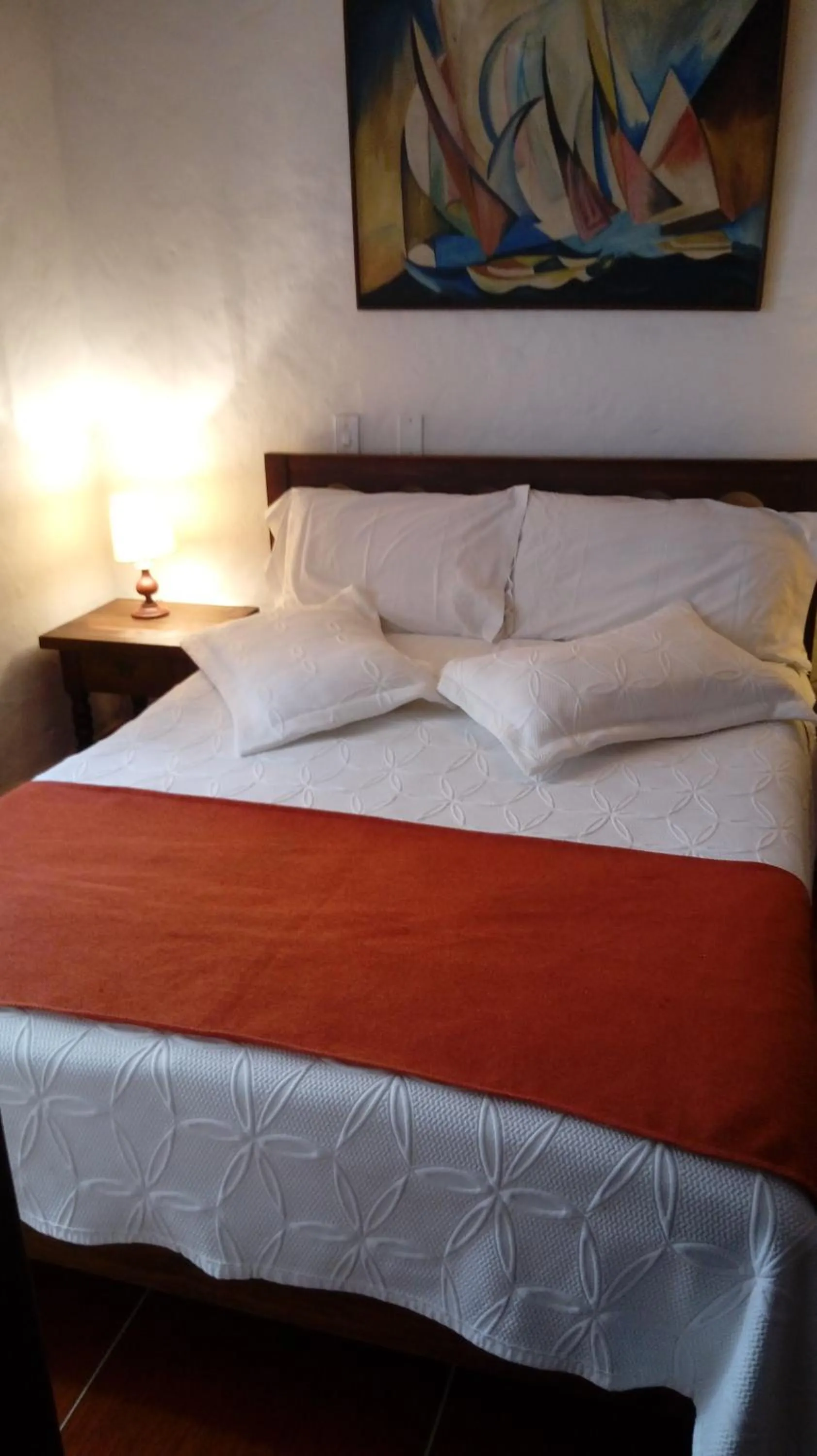 Bed in Hotel Los Frayles