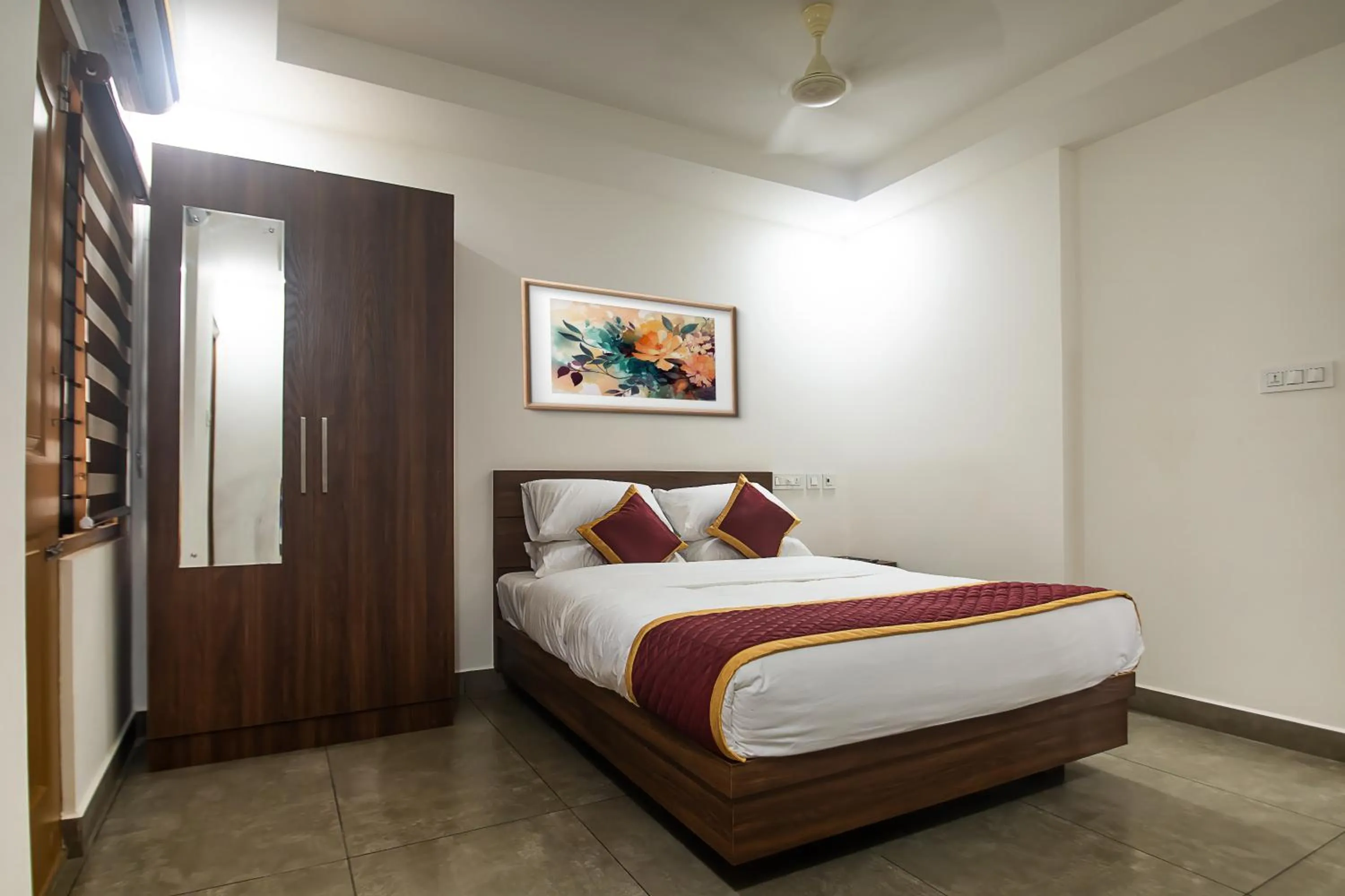 Bed in Halo Residency