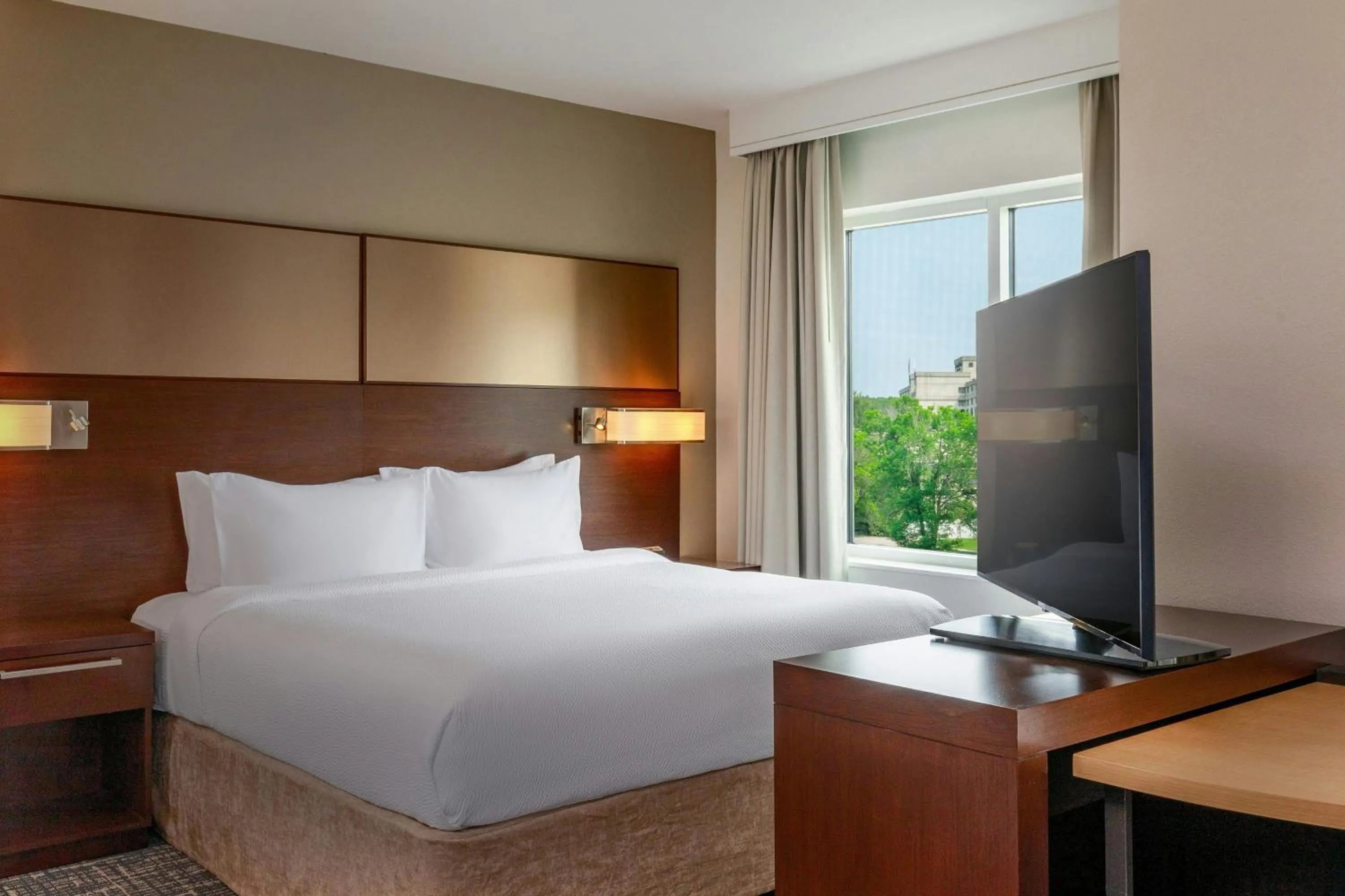 Photo of the whole room, Bed in Residence Inn by Marriott Nashua