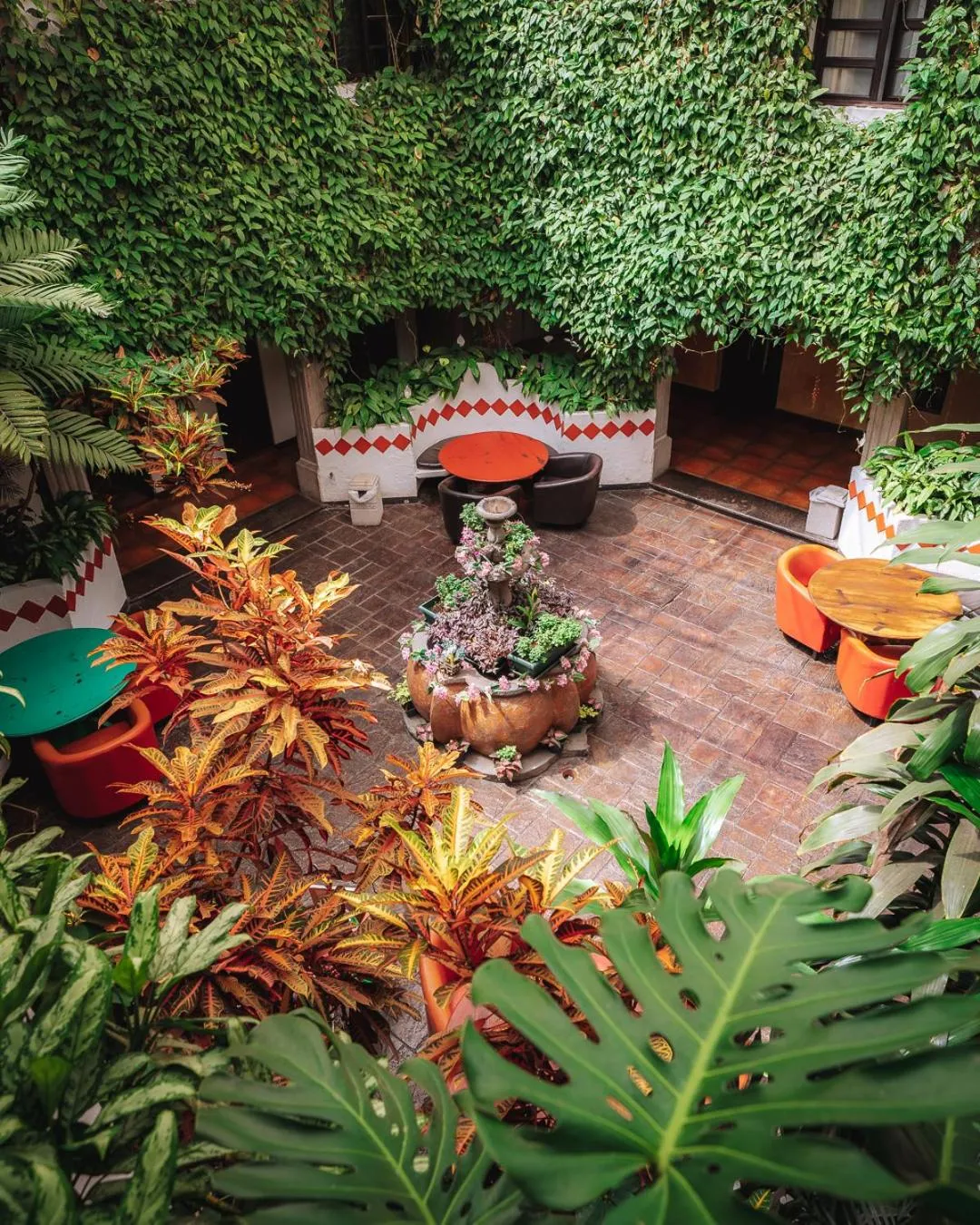 Patio in El Carmen Hotel