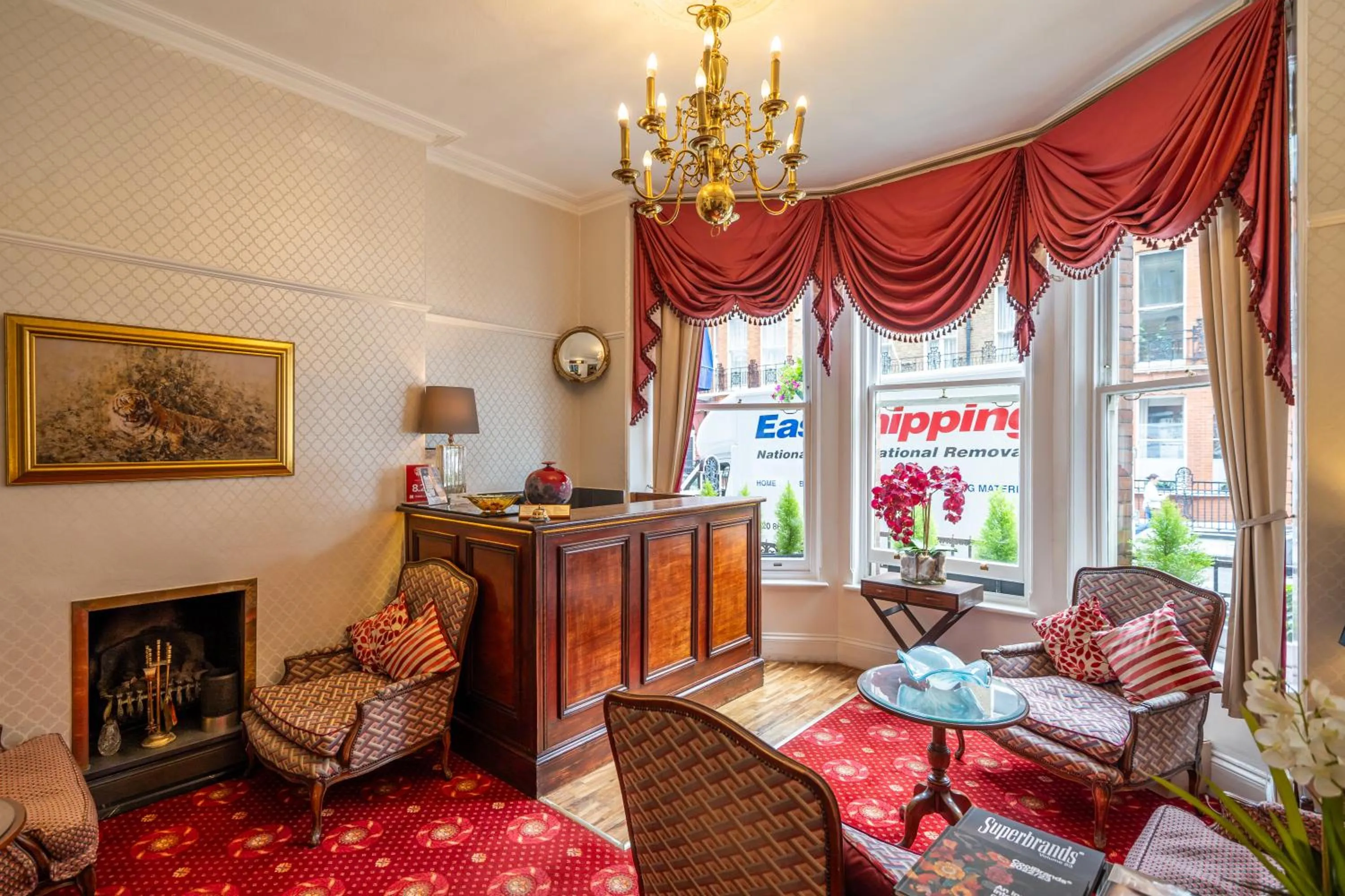 Living room in Hotel La Place