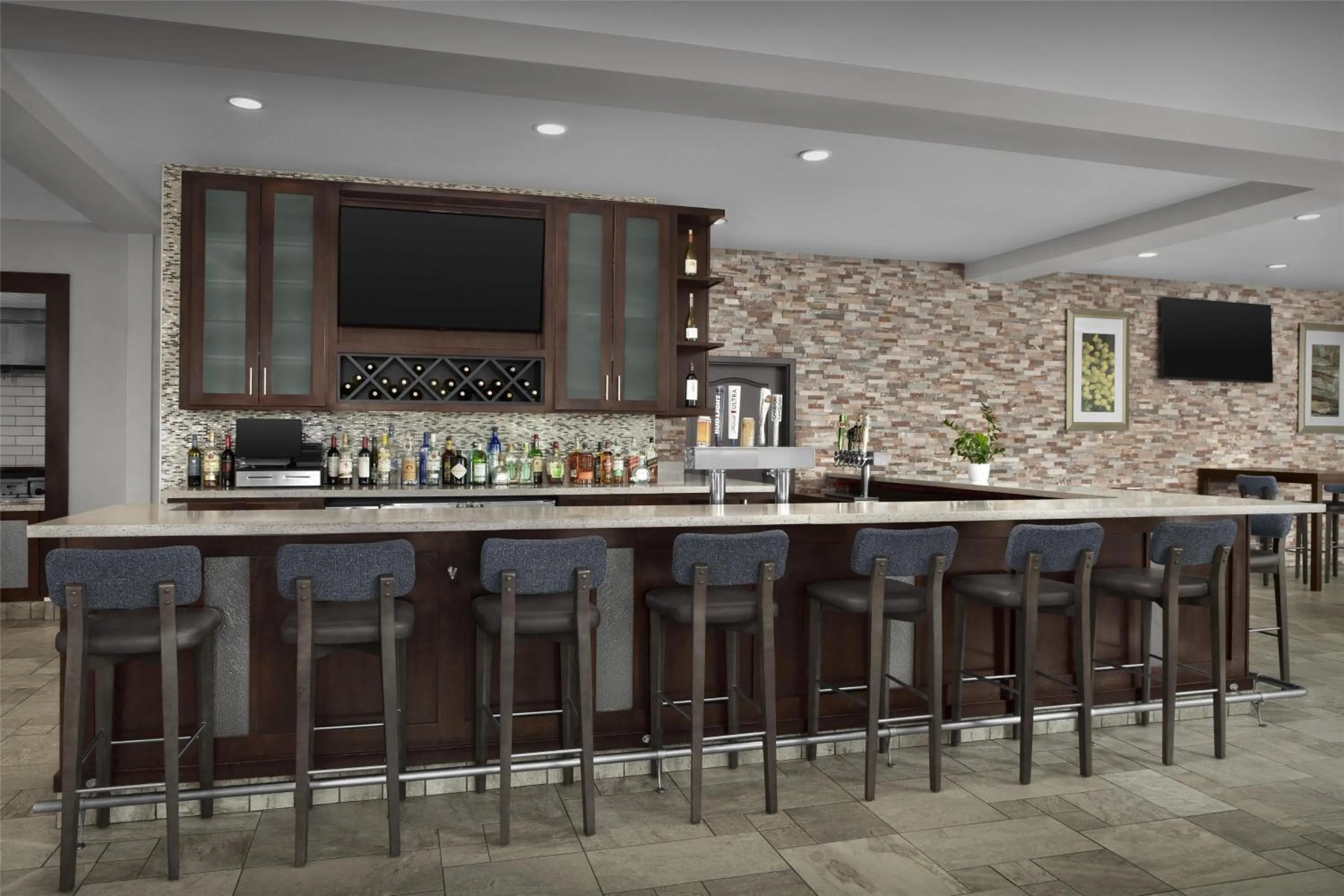 Lounge or bar in Hilton Garden Inn Gallup