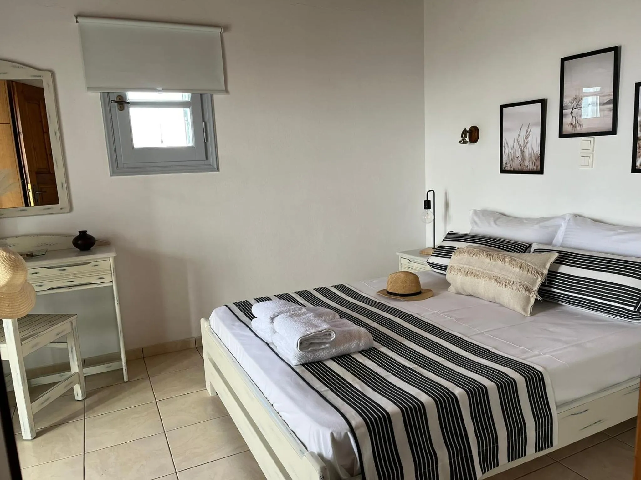 Bedroom, Bed in VILLAGE LIANA MAROULI KASTRAKI