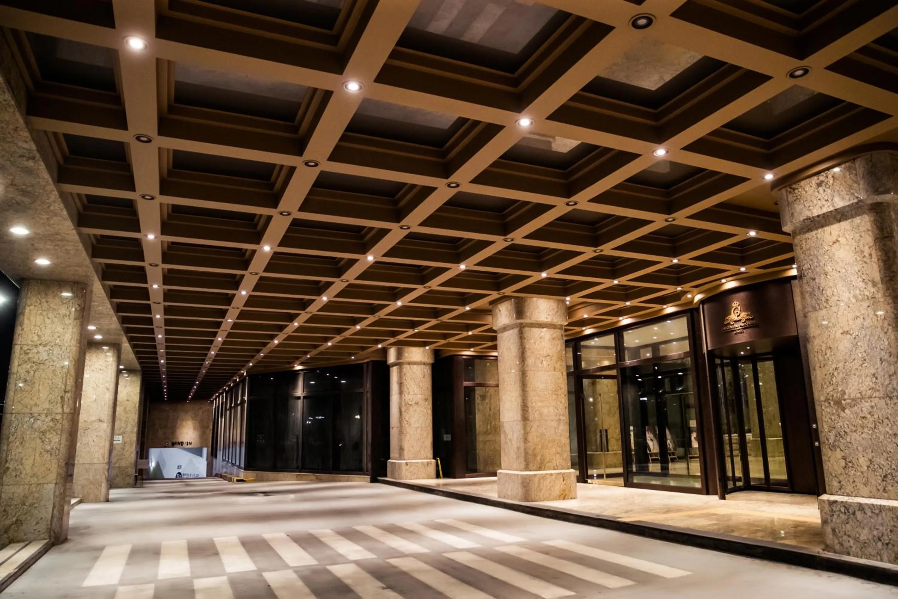 Facade/entrance in Songdo Central Park Hotel
