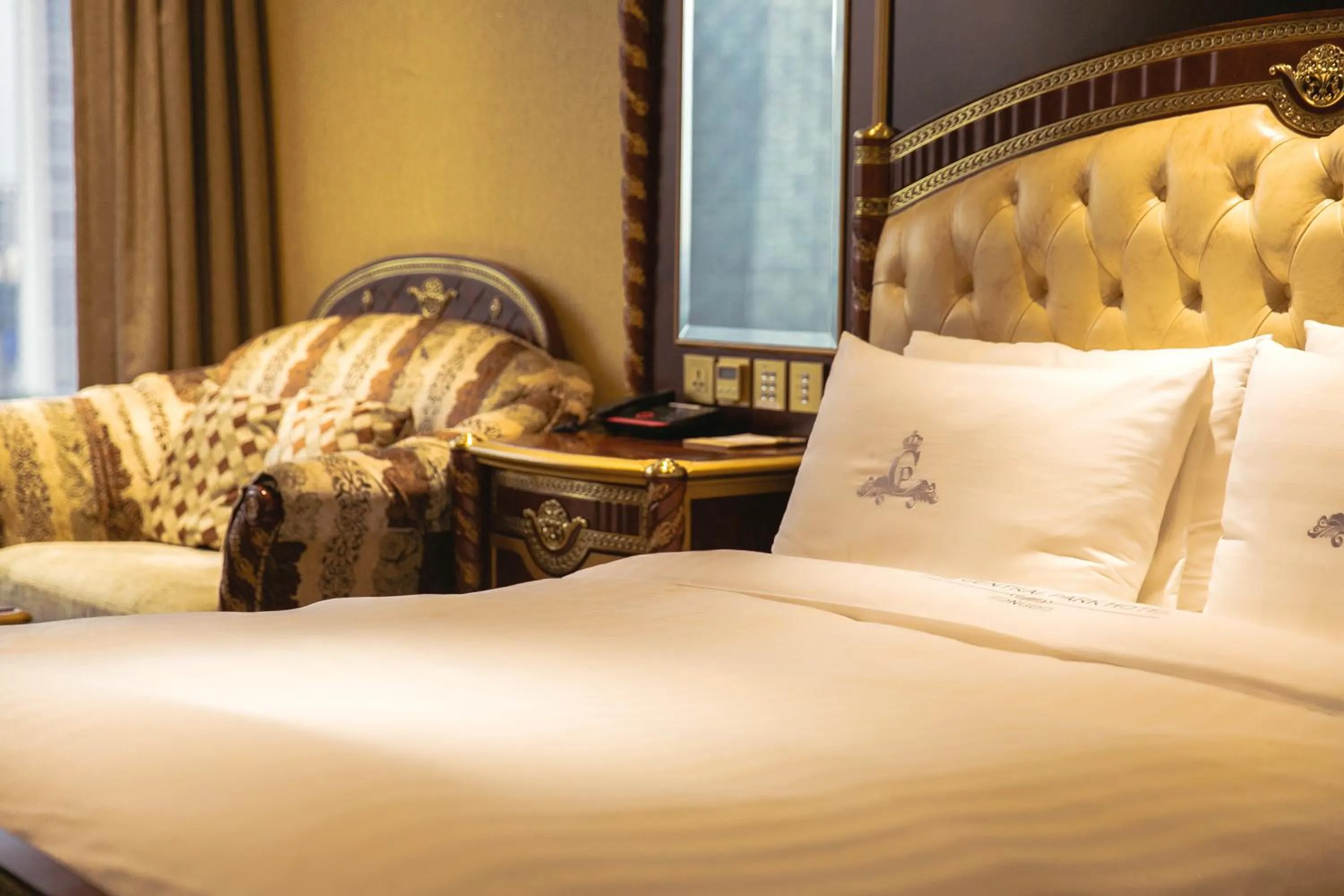 Bed in Songdo Central Park Hotel