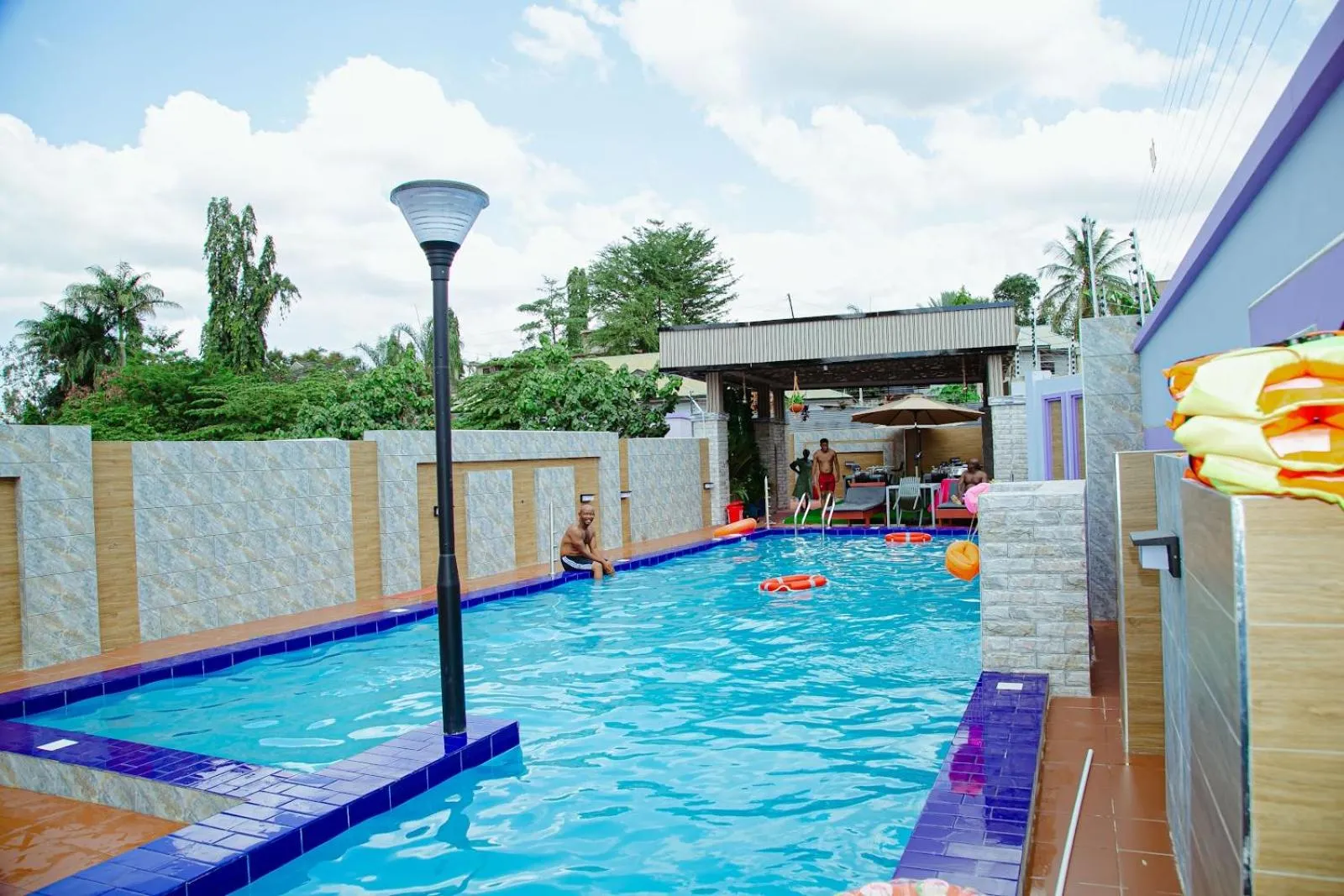 Swimming pool in ANINY HOTEL