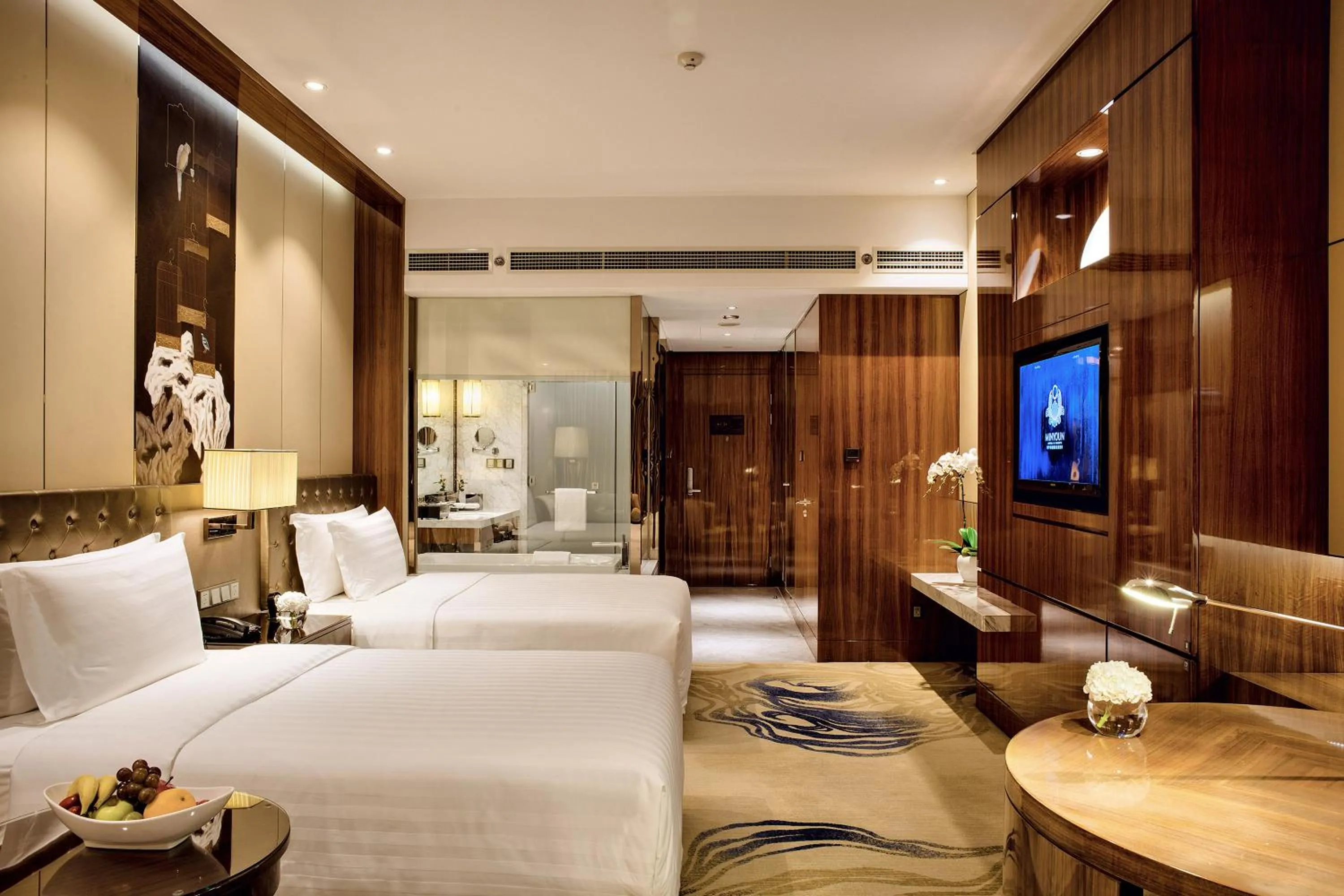 Bedroom, Bed in Minyoun Chengdu Kehua Hotel – Member of Preferred Hotels & Resorts