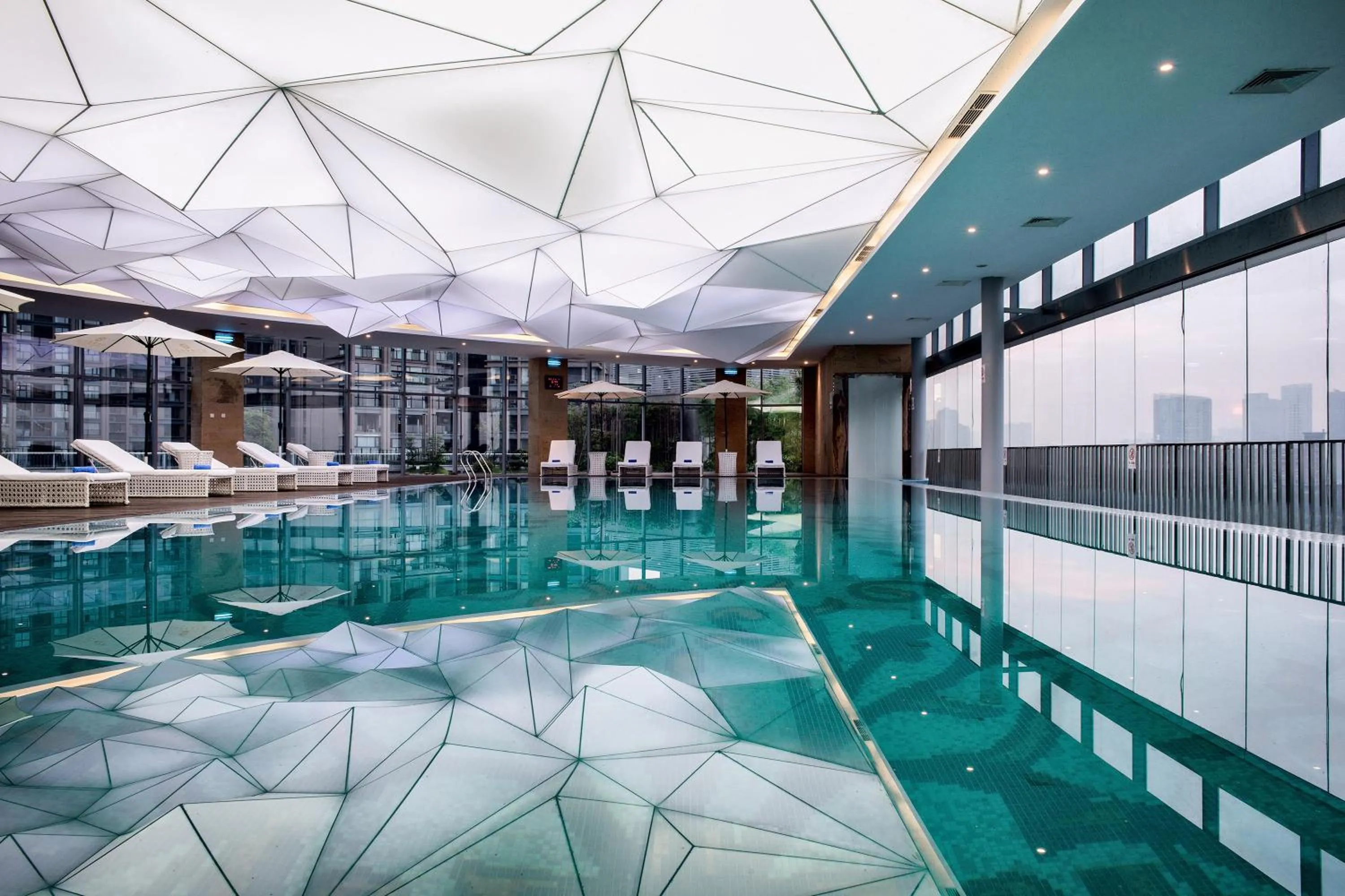 Fitness centre/facilities in Minyoun Chengdu Kehua Hotel – Member of Preferred Hotels & Resorts