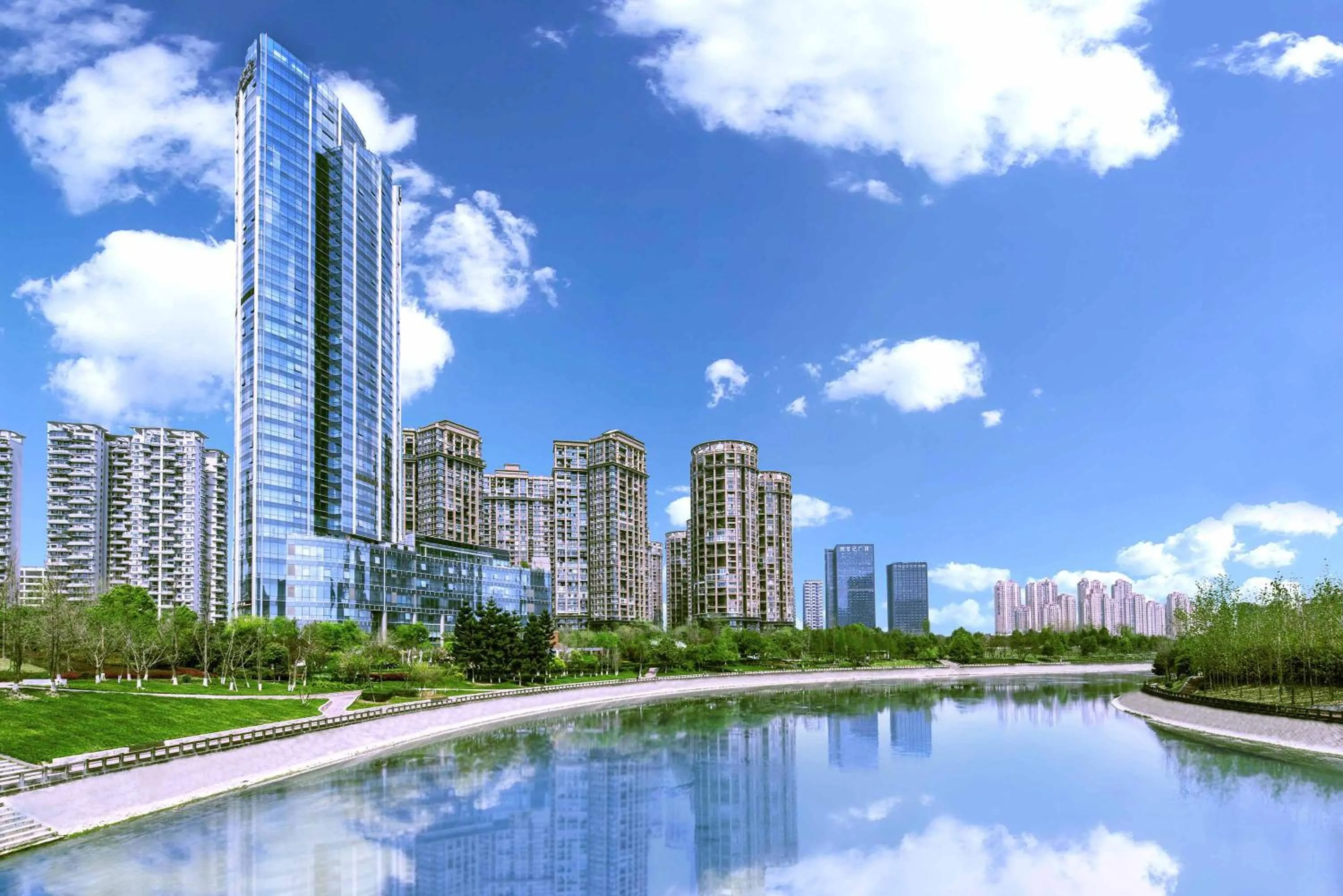 Property building in Minyoun Chengdu Kehua Hotel – Member of Preferred Hotels & Resorts