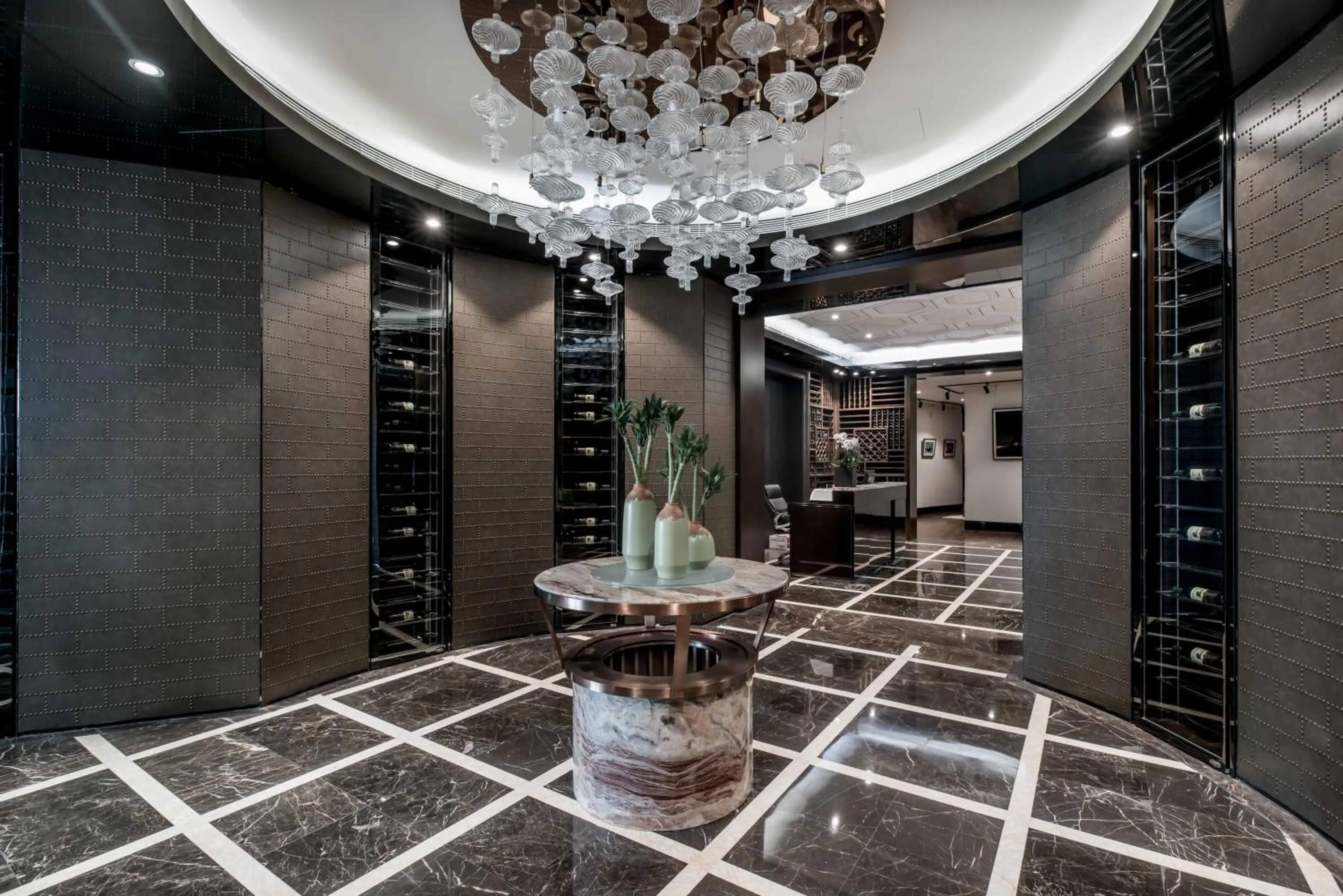 Lounge or bar in Minyoun Chengdu Kehua Hotel – Member of Preferred Hotels & Resorts