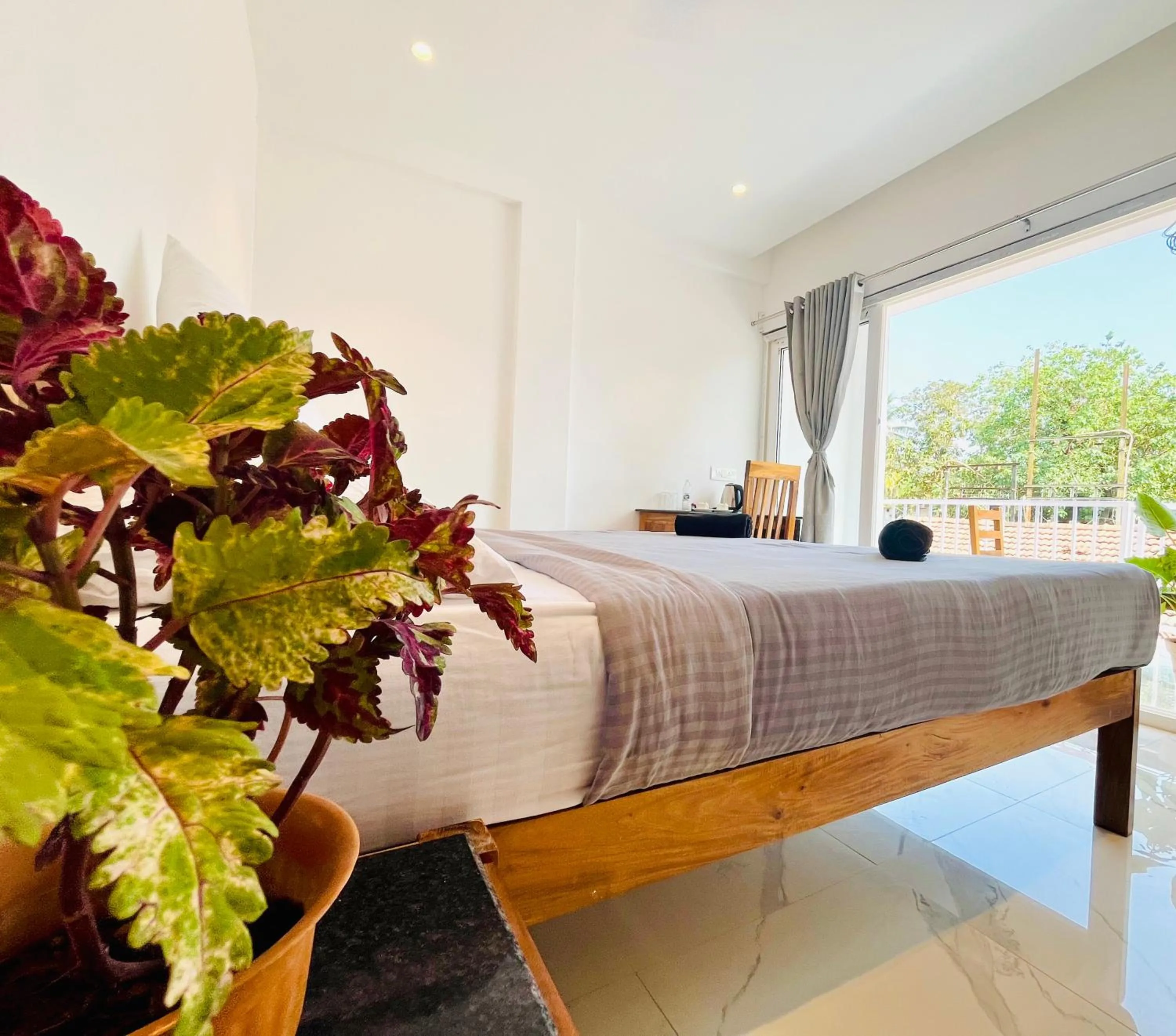 Bed in Crystall Goa Palolem