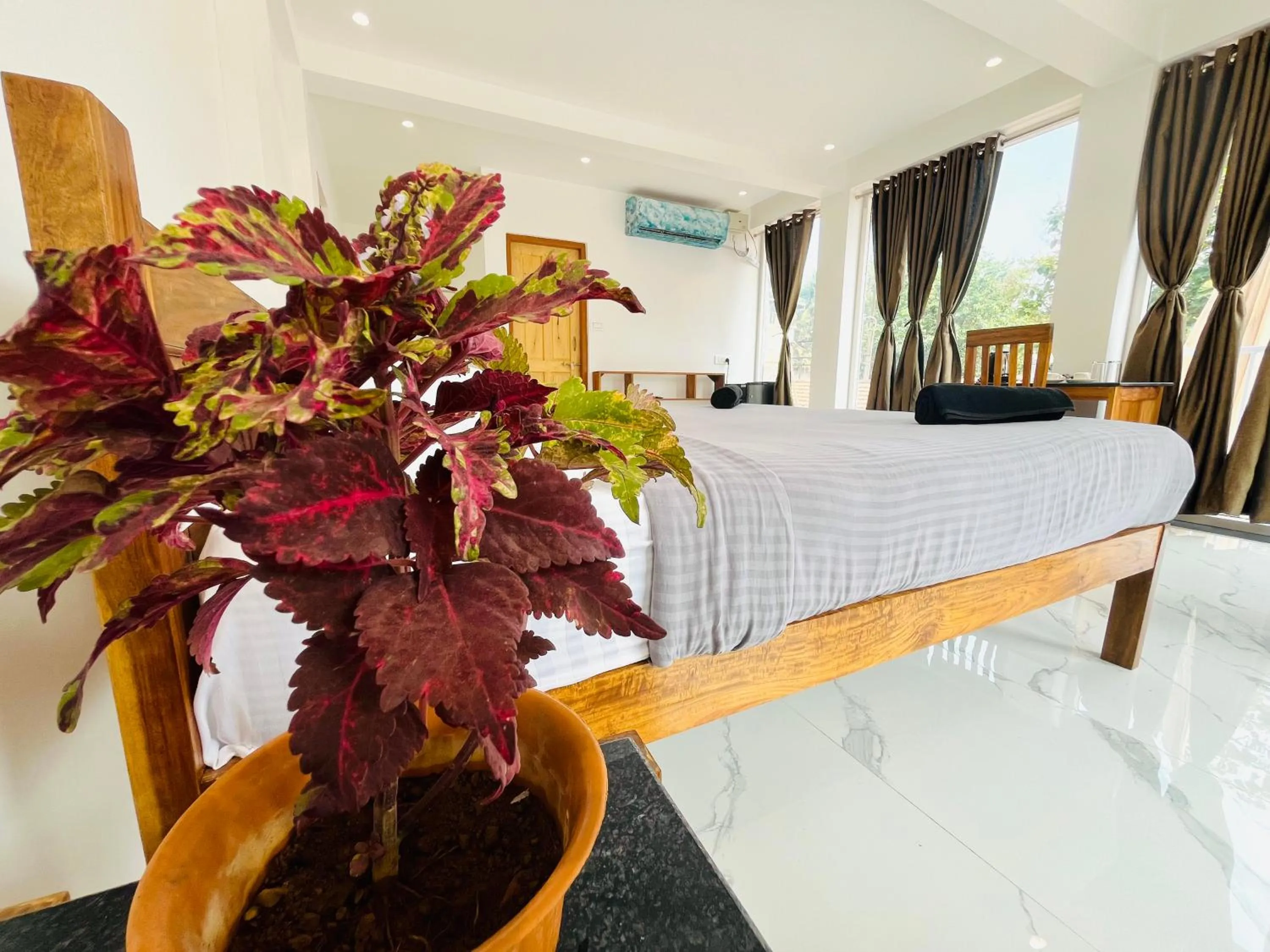 Bed in Crystall Goa Palolem