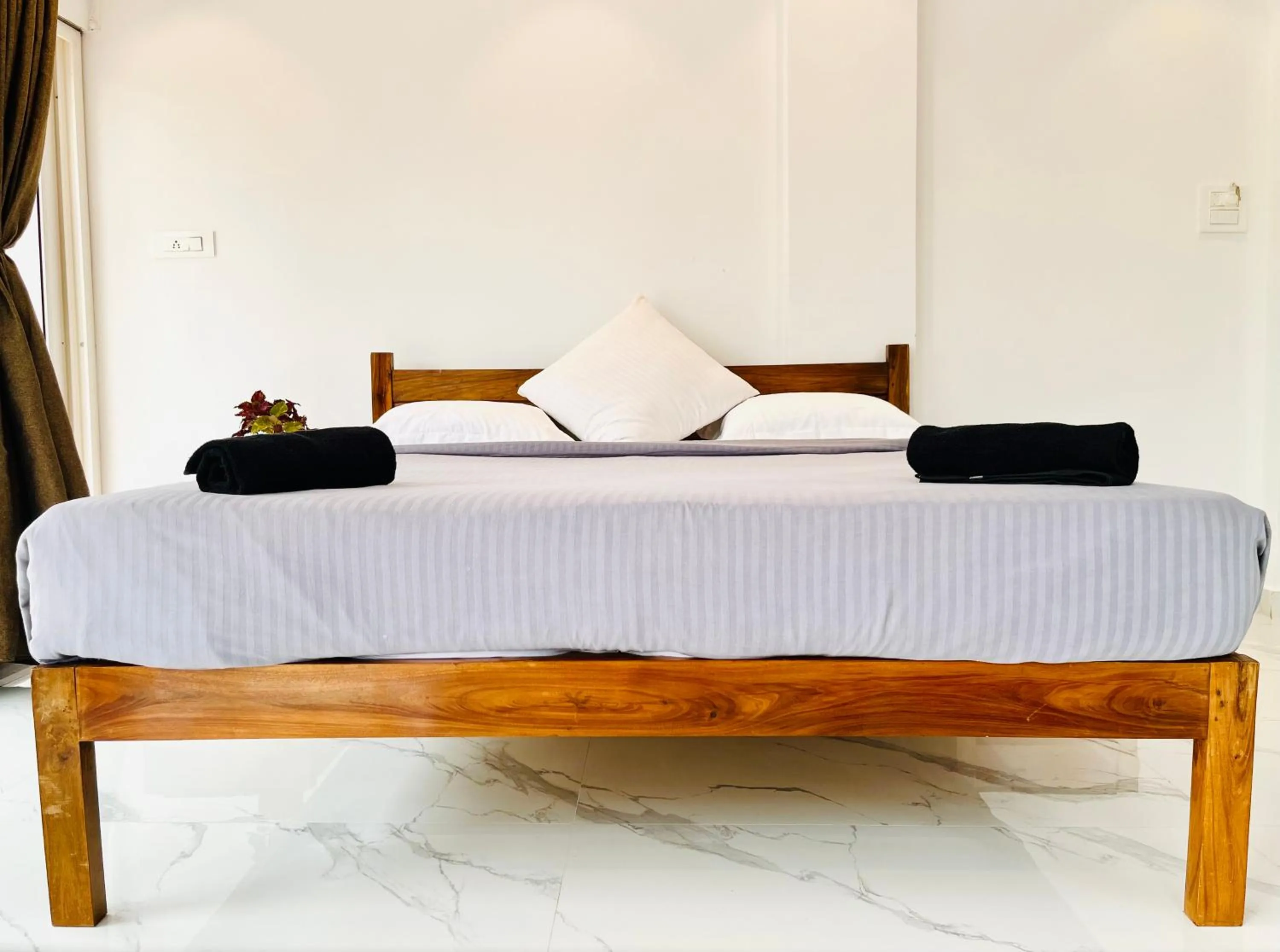 Bed in Crystall Goa Palolem